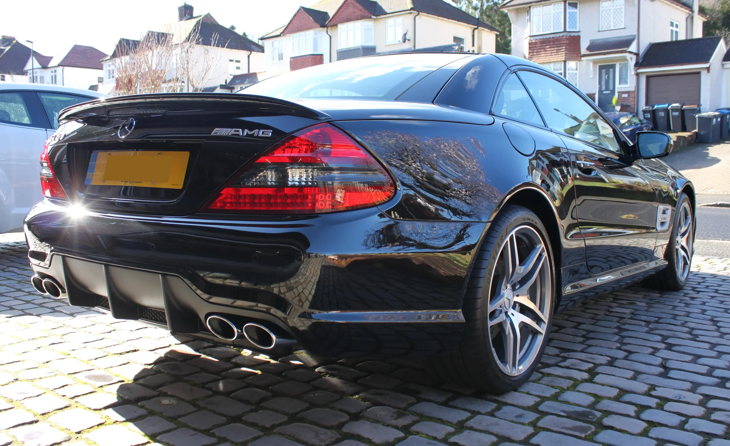 Mercedes SL55 AMG detailed
