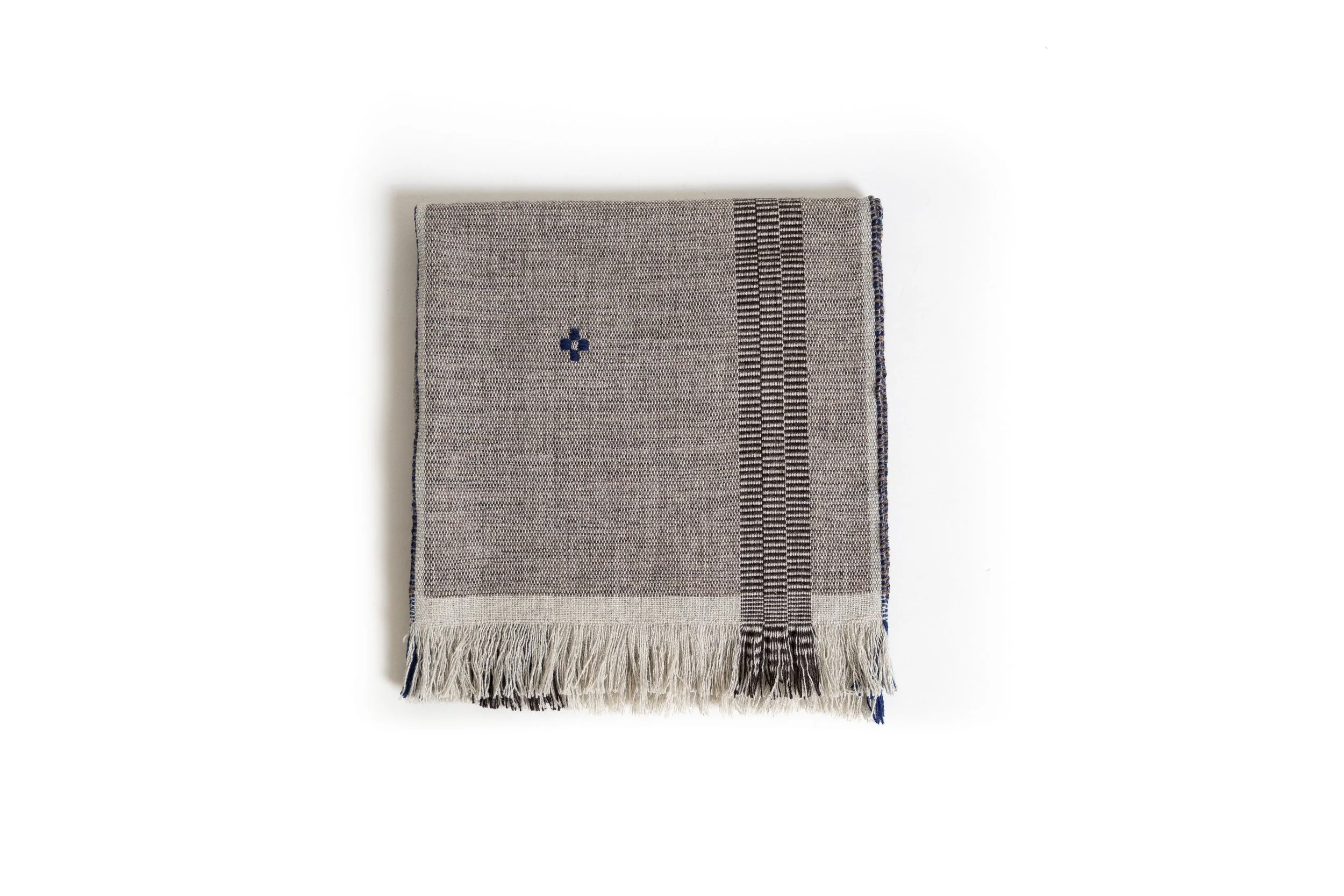 Brown & Blue Blanket