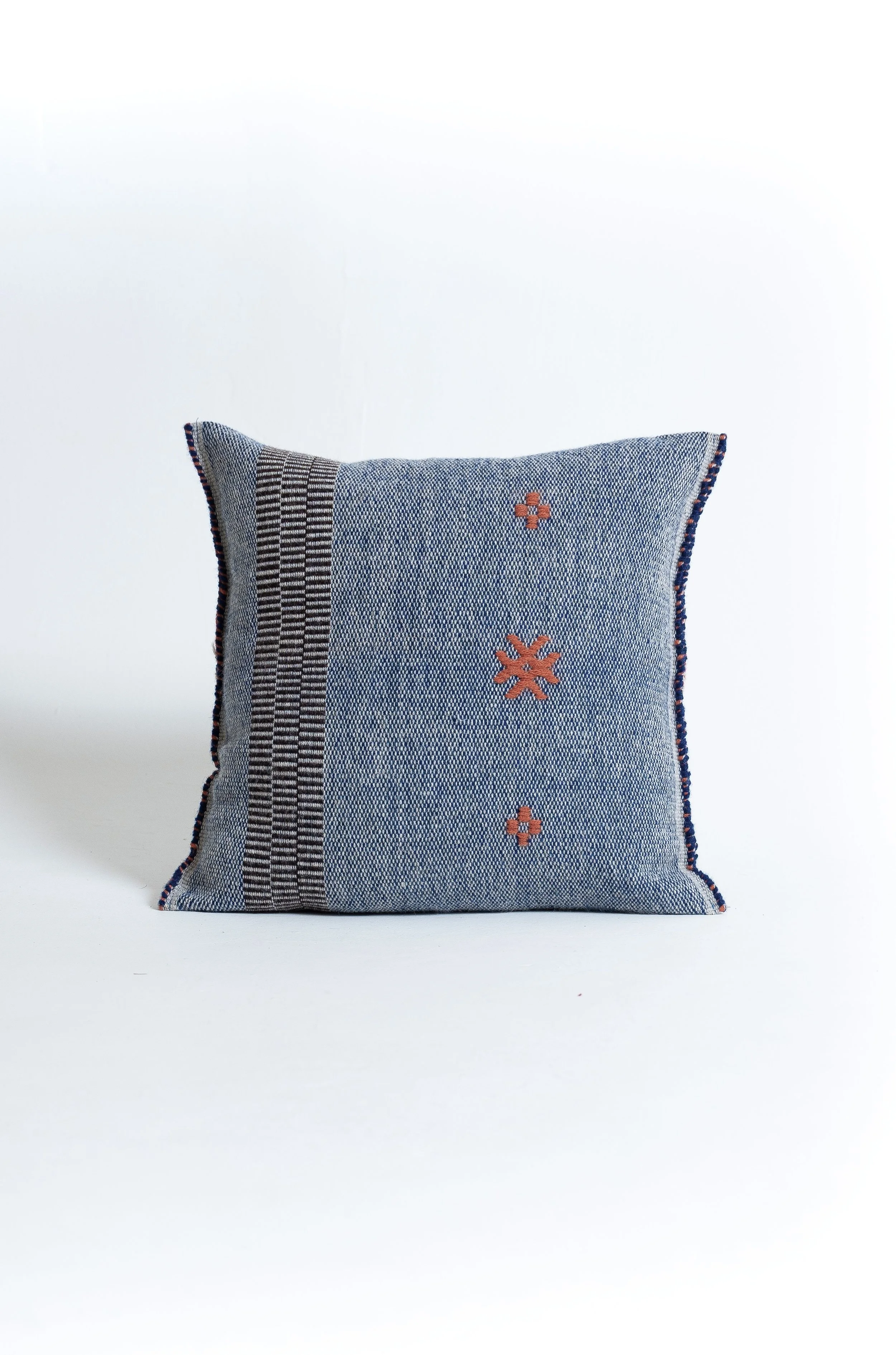 Blue & Orange Cushion