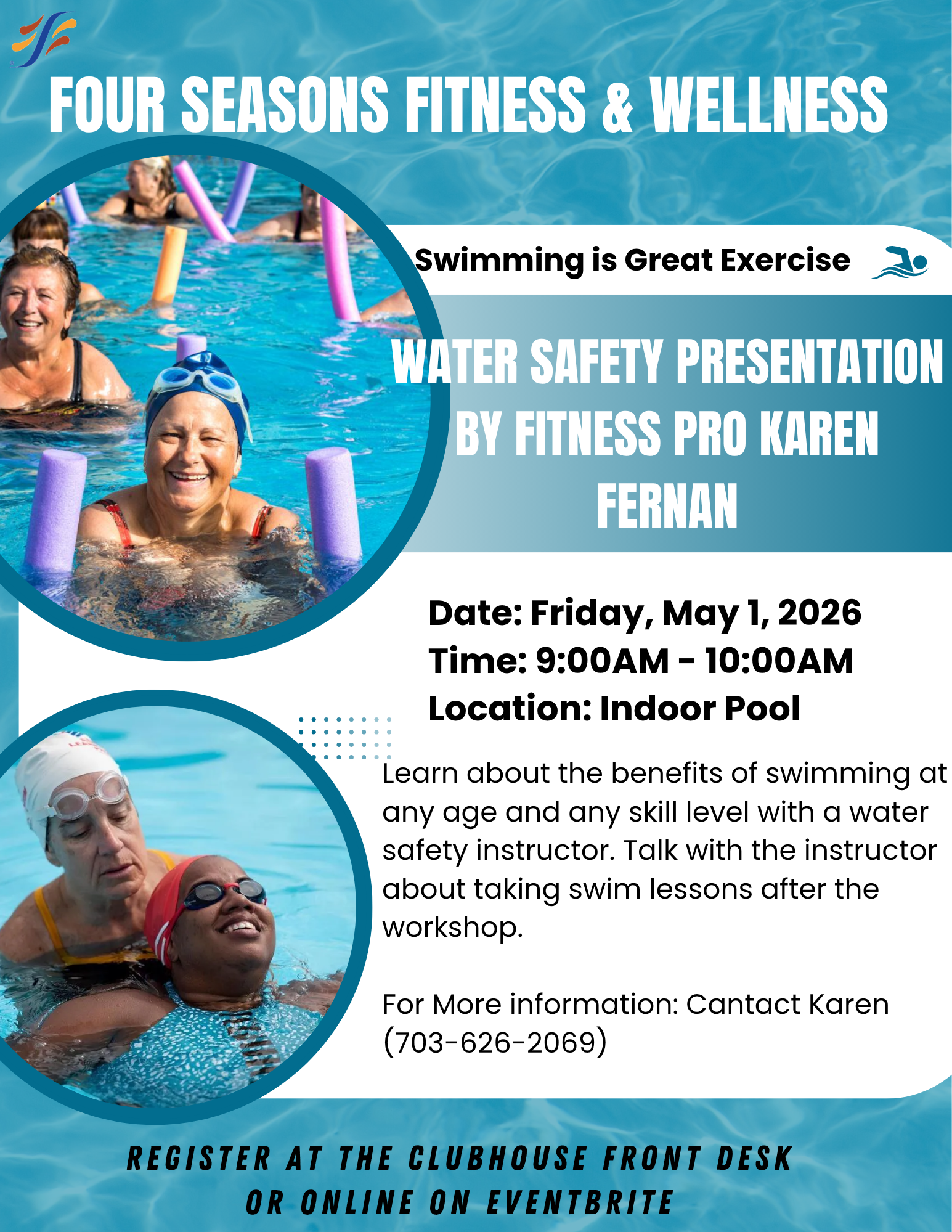 workshop on water safety by Karen