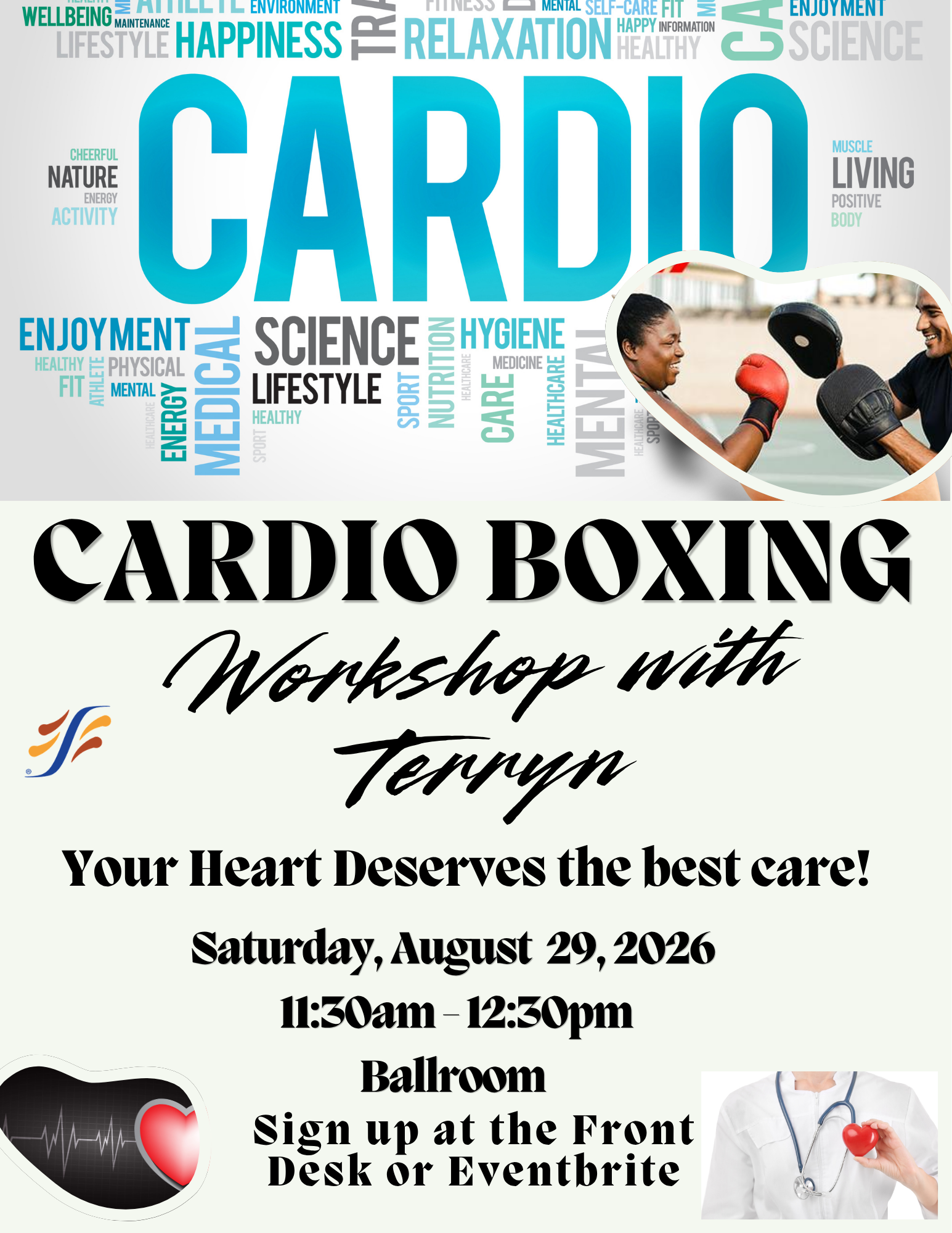 Workshop on Cardio Boxing held by Terryn