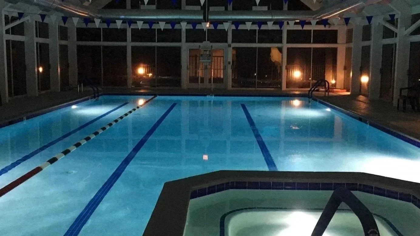 Pool at the luxury residential community
