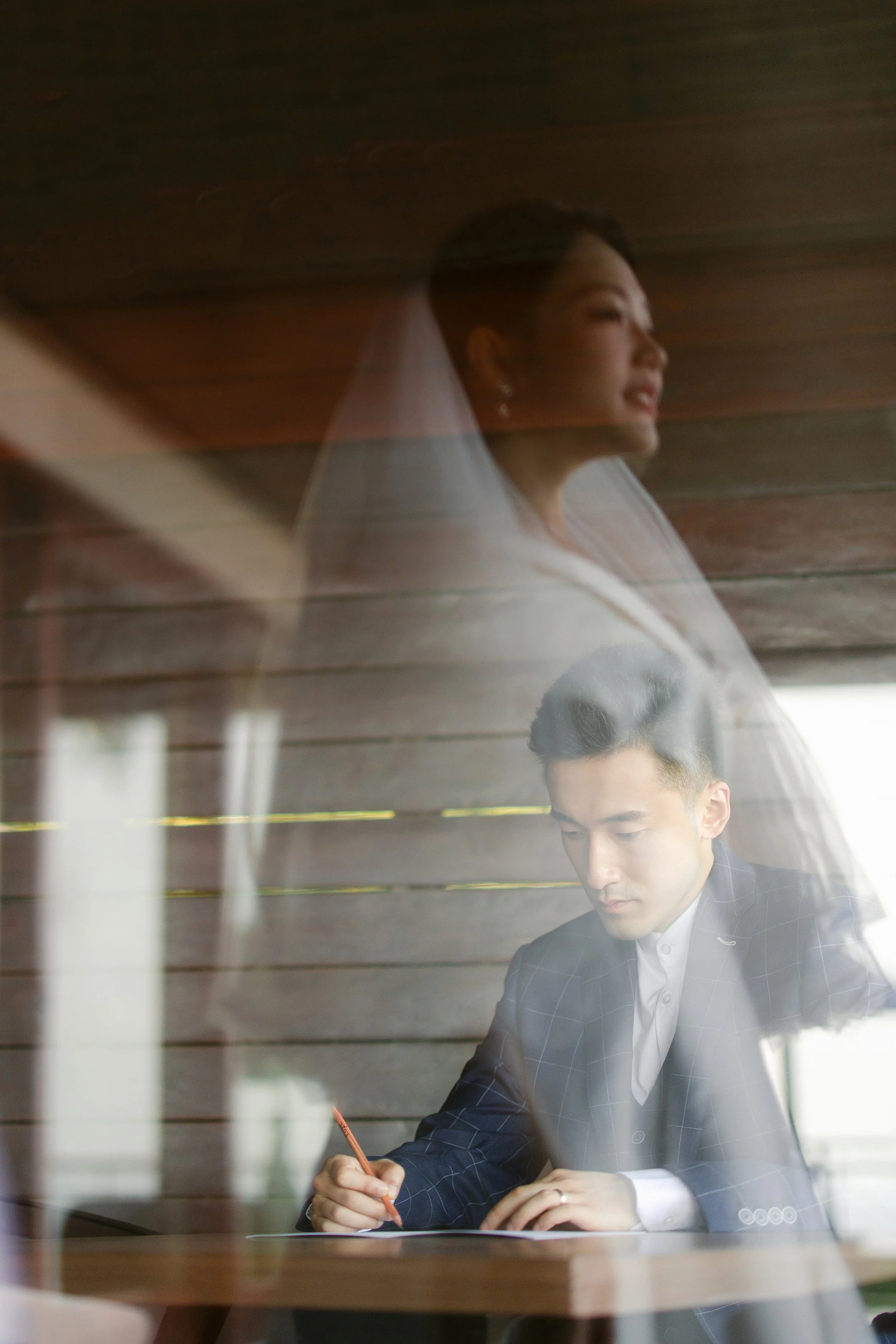 The Edge Bali Wedding|Somewhere above the sea, they promised forever ✨ Zhou Yi & Wang Fang