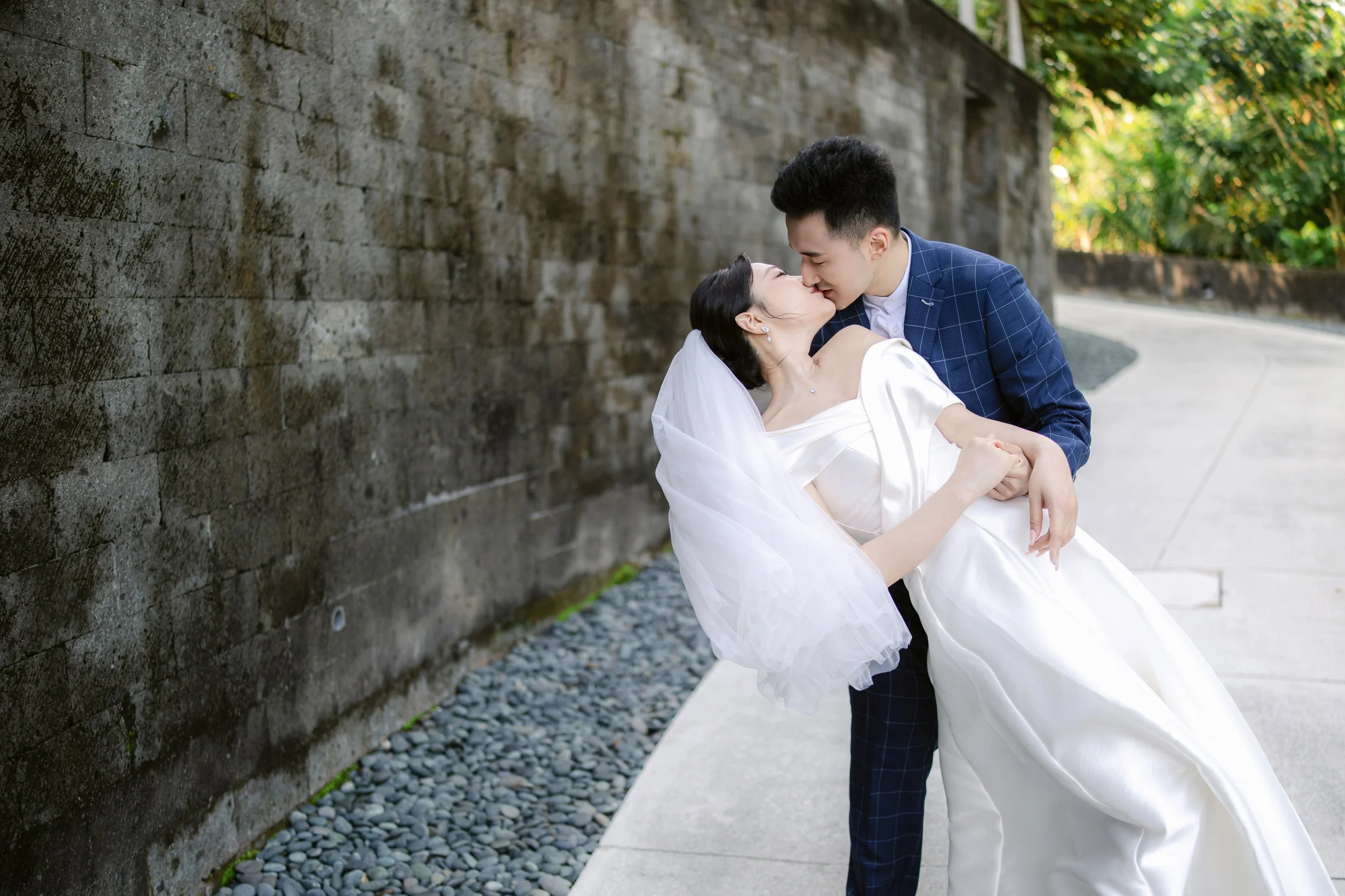 The Edge Bali Wedding|Somewhere above the sea, they promised forever ✨ Zhou Yi & Wang Fang