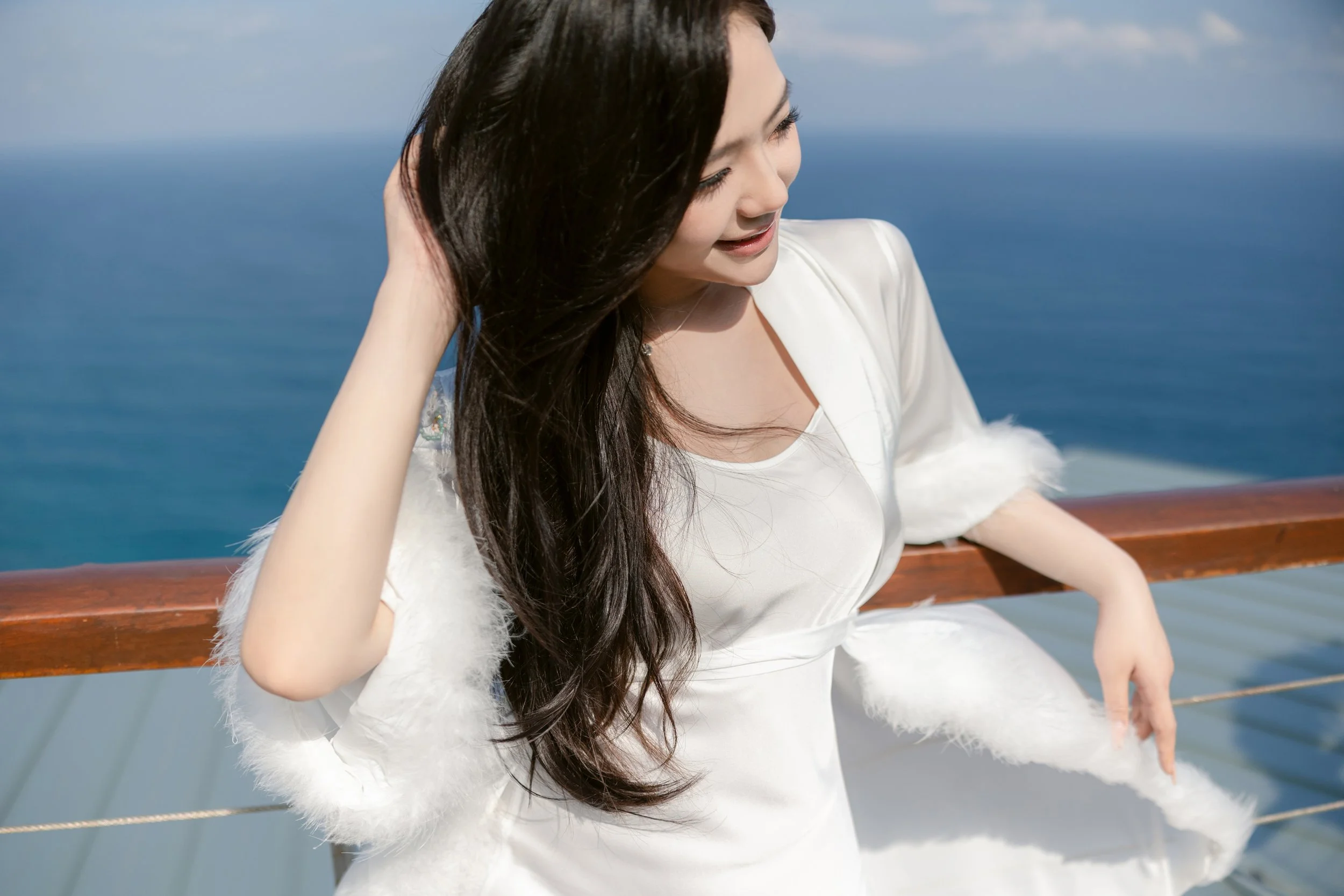 The Edge Bali Wedding|Somewhere above the sea, they promised forever ✨ Zhou Yi & Wang Fang