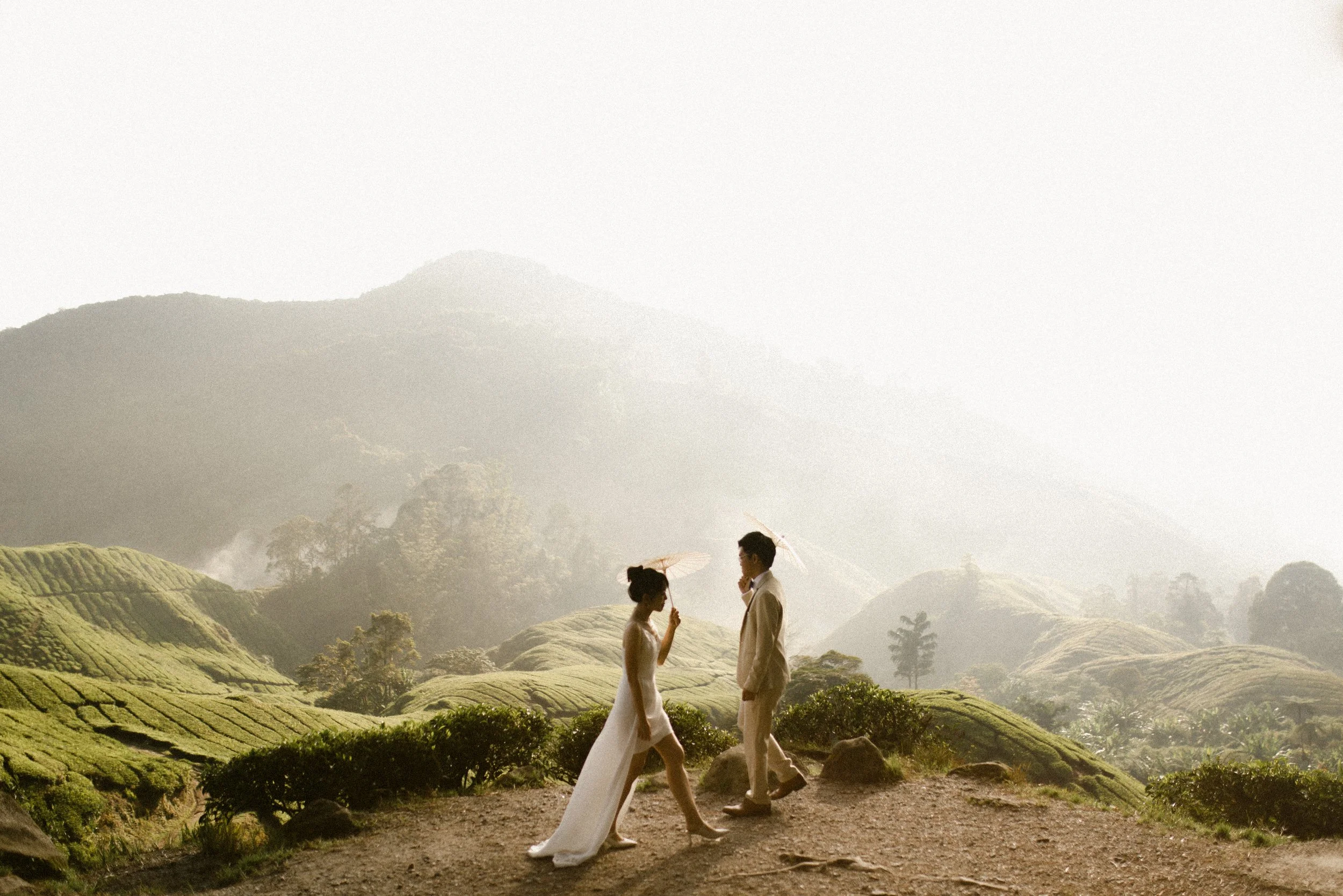 Romantic Pre-Wedding Photoshoot in Cameron Highlands | Ming & Lynn