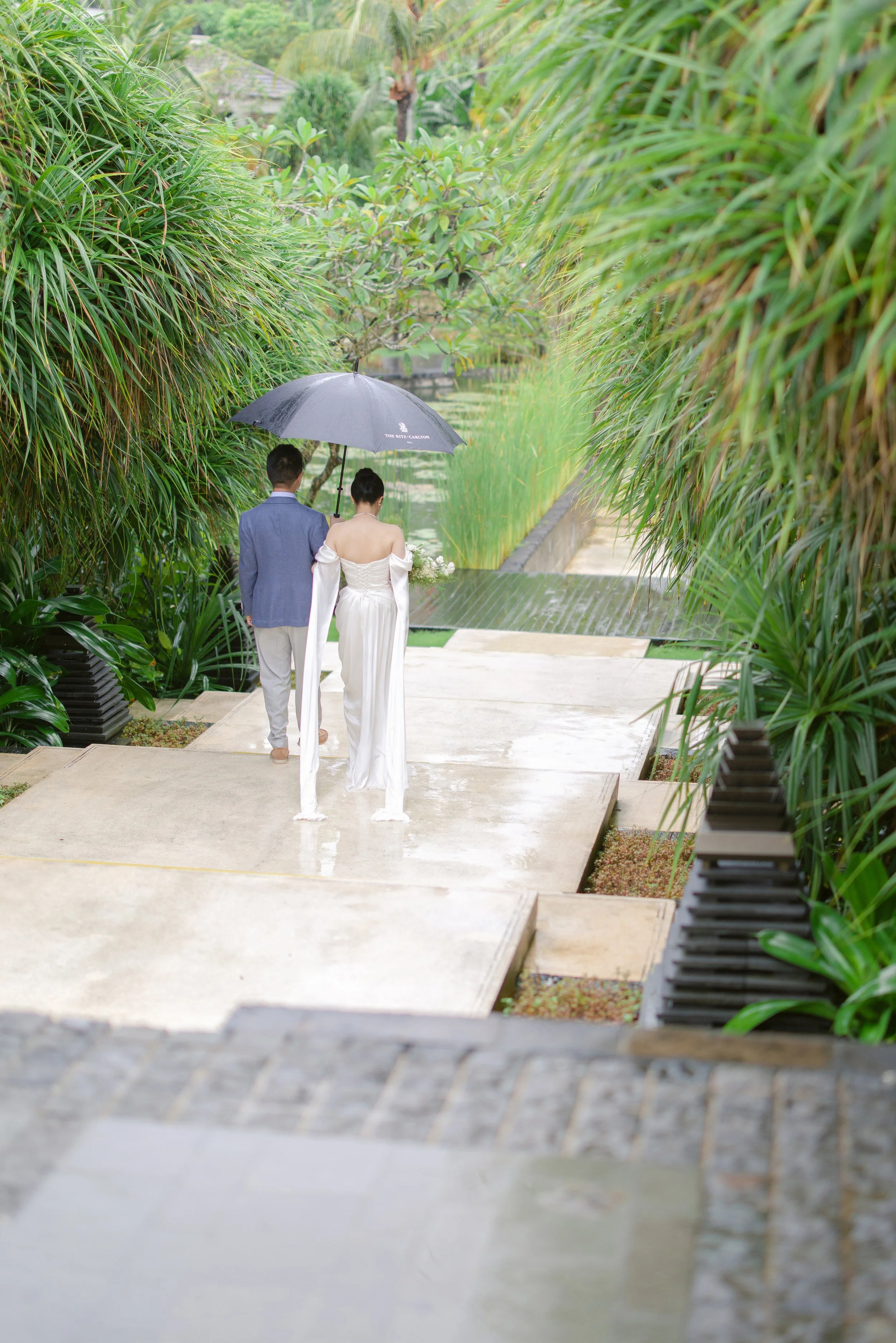Cui Can & Xu Rui’s Intimate Wedding at Majestic Chapel, The Ritz-Carlton Bali