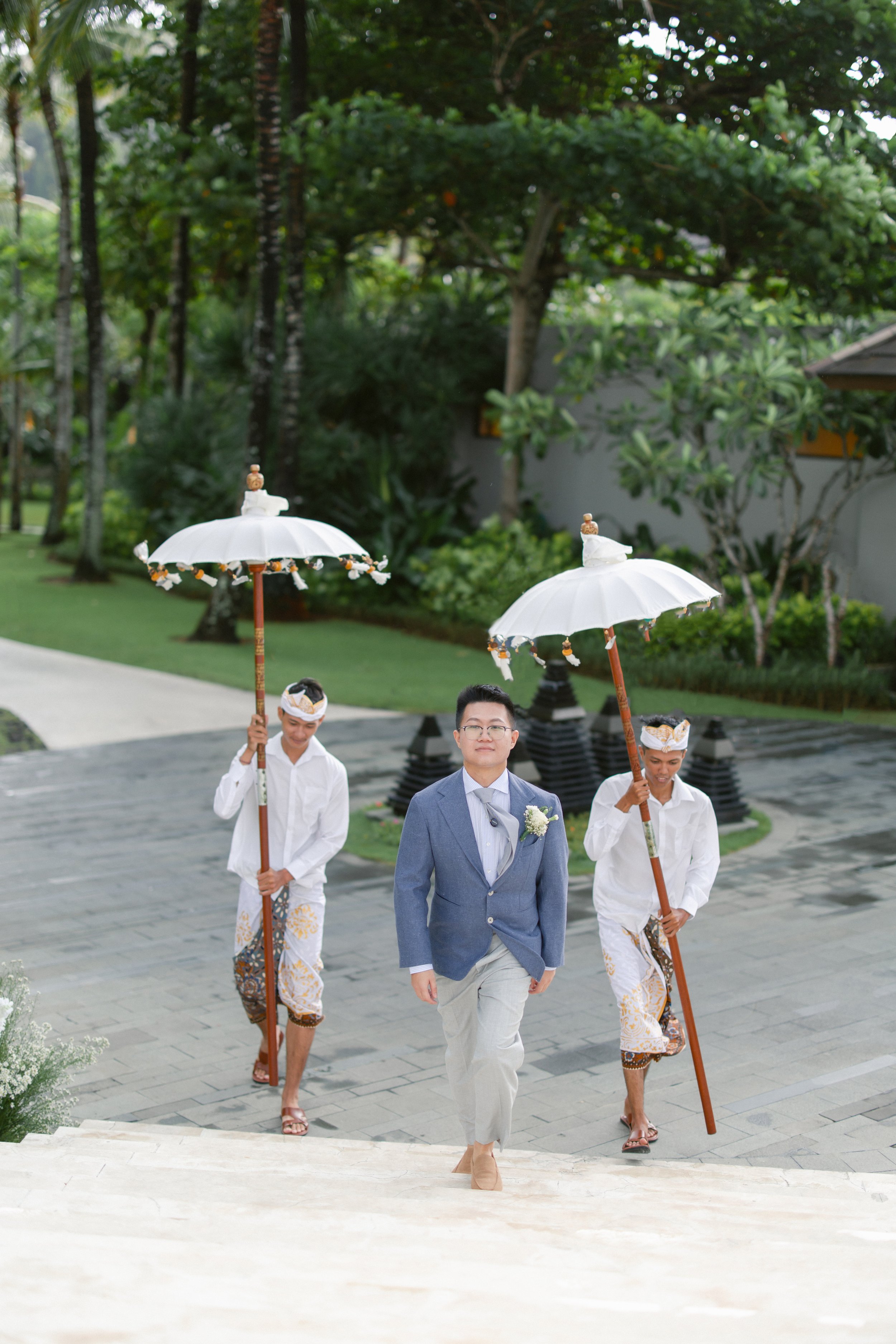 Cui Can & Xu Rui’s Intimate Wedding at Majestic Chapel, The Ritz-Carlton Bali