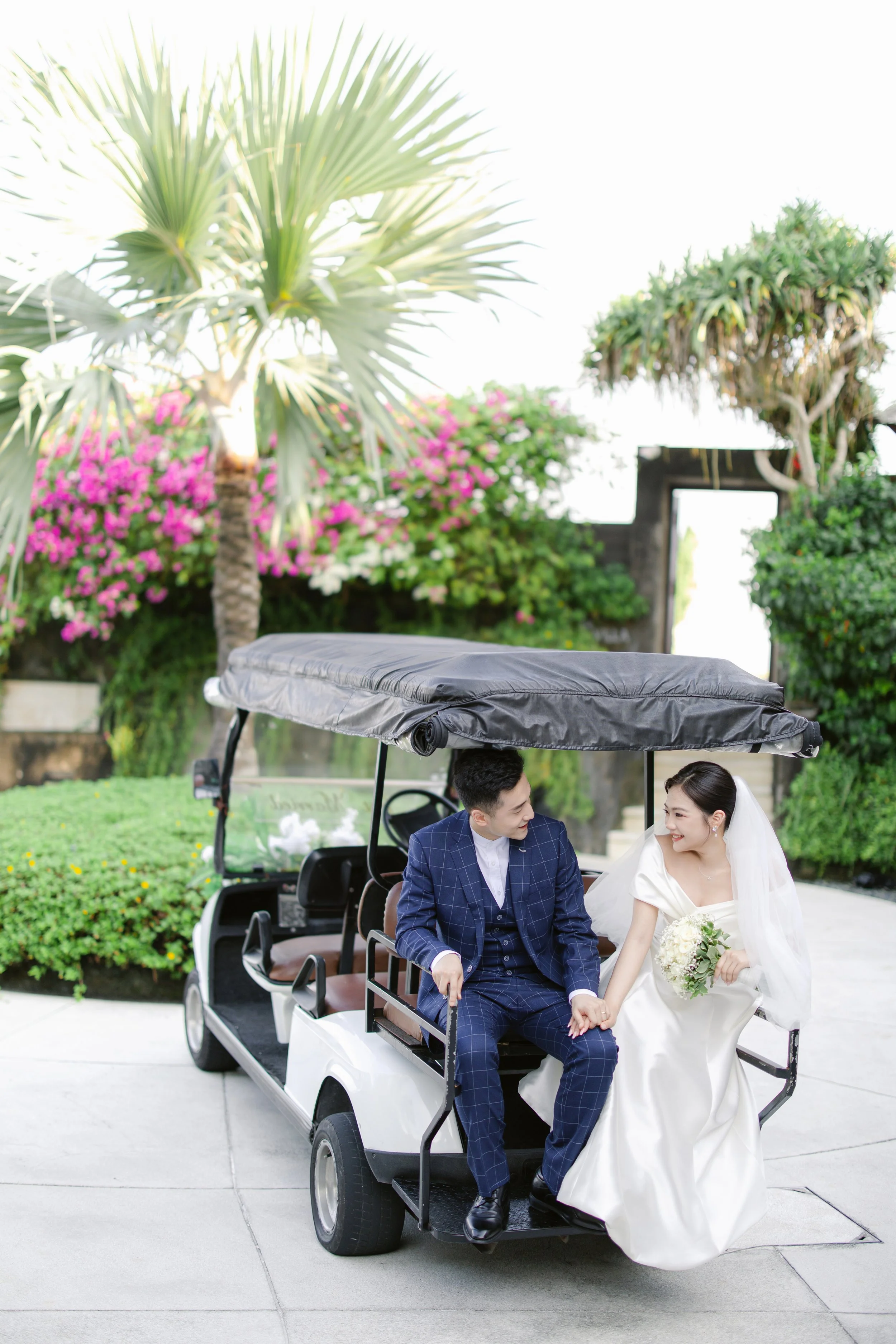 The Edge Bali Wedding|Somewhere above the sea, they promised forever ✨ Zhou Yi & Wang Fang