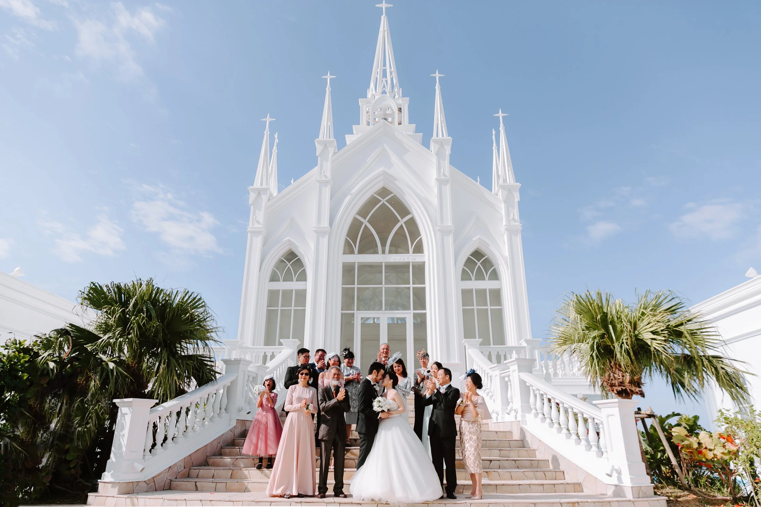 Okinawa Lazor Garden Alivila Chapel | Josh & Chrisanne