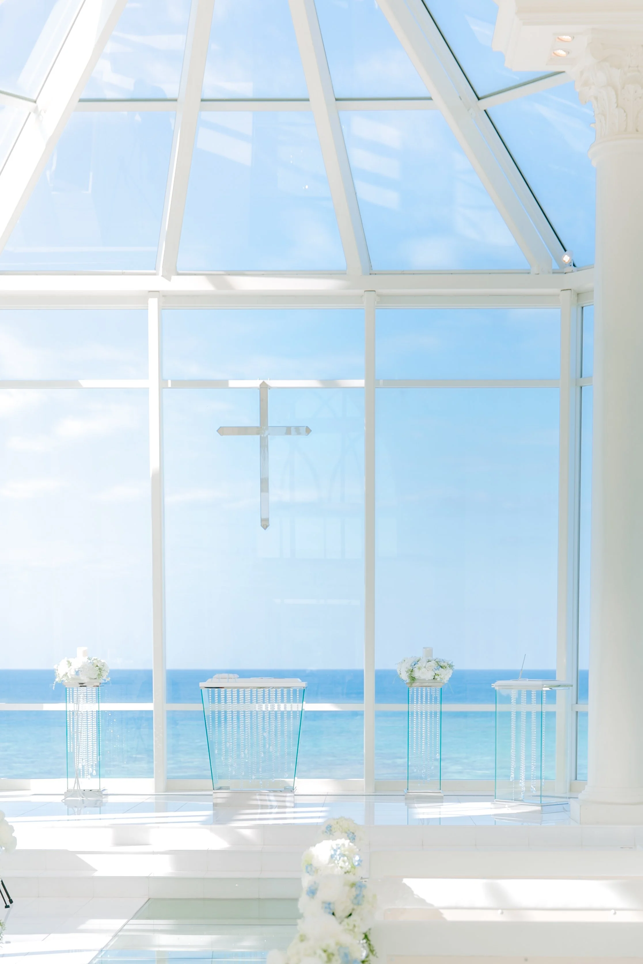 Okinawa Lazor Garden Alivila Chapel | Josh & Chrisanne