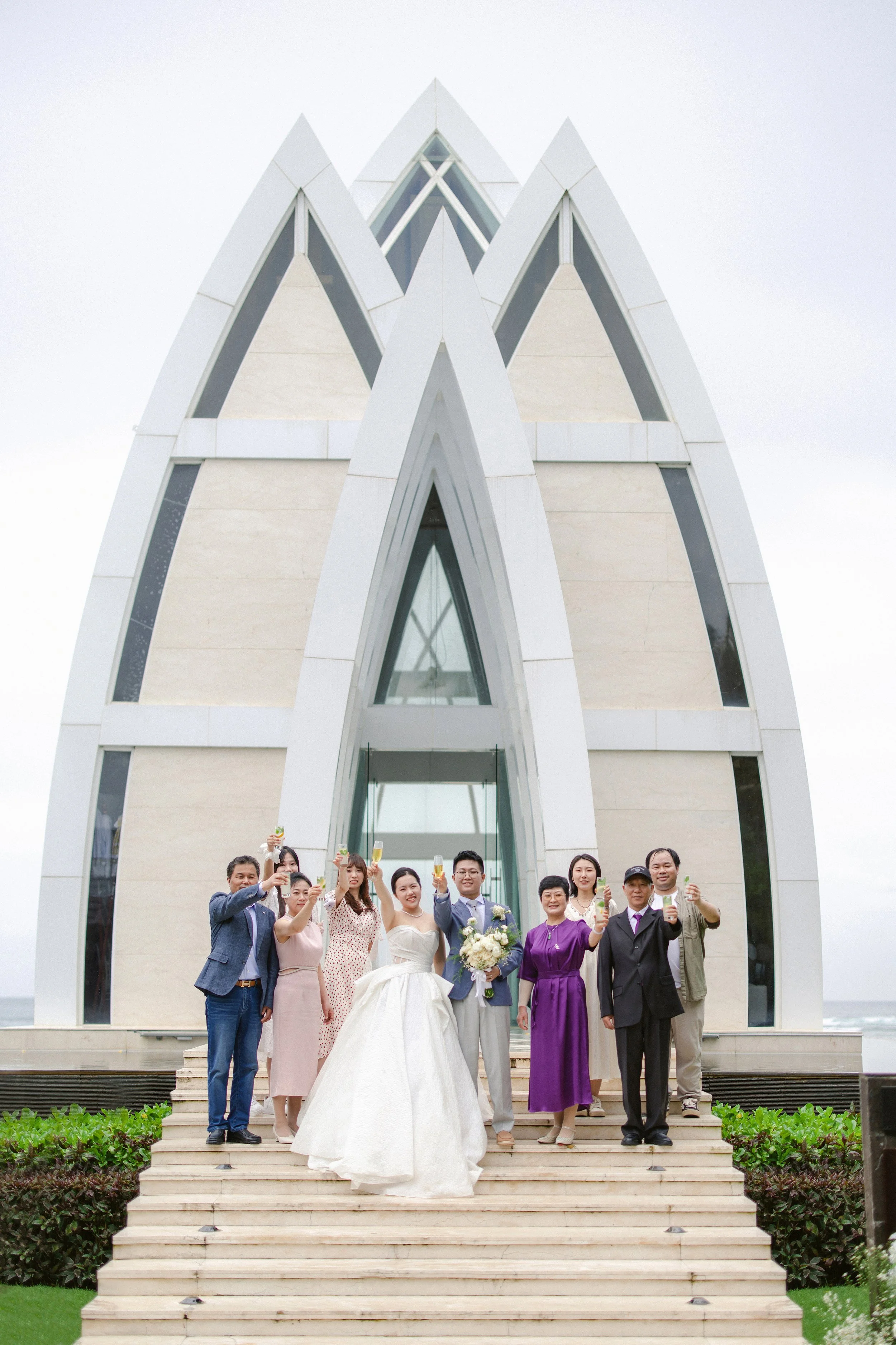 Cui Can & Xu Rui’s Intimate Wedding at Majestic Chapel, The Ritz-Carlton Bali