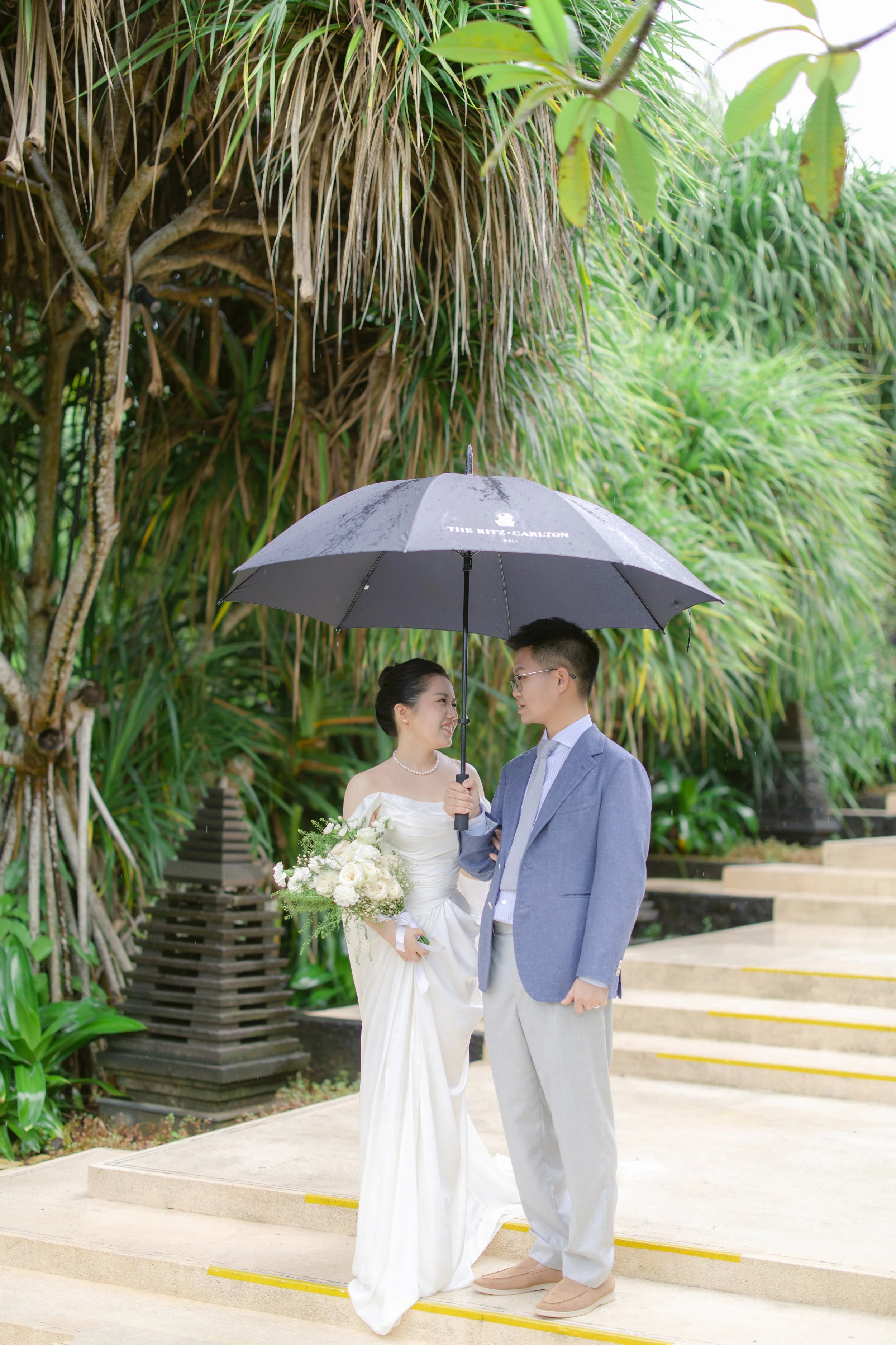 Cui Can & Xu Rui’s Intimate Wedding at Majestic Chapel, The Ritz-Carlton Bali