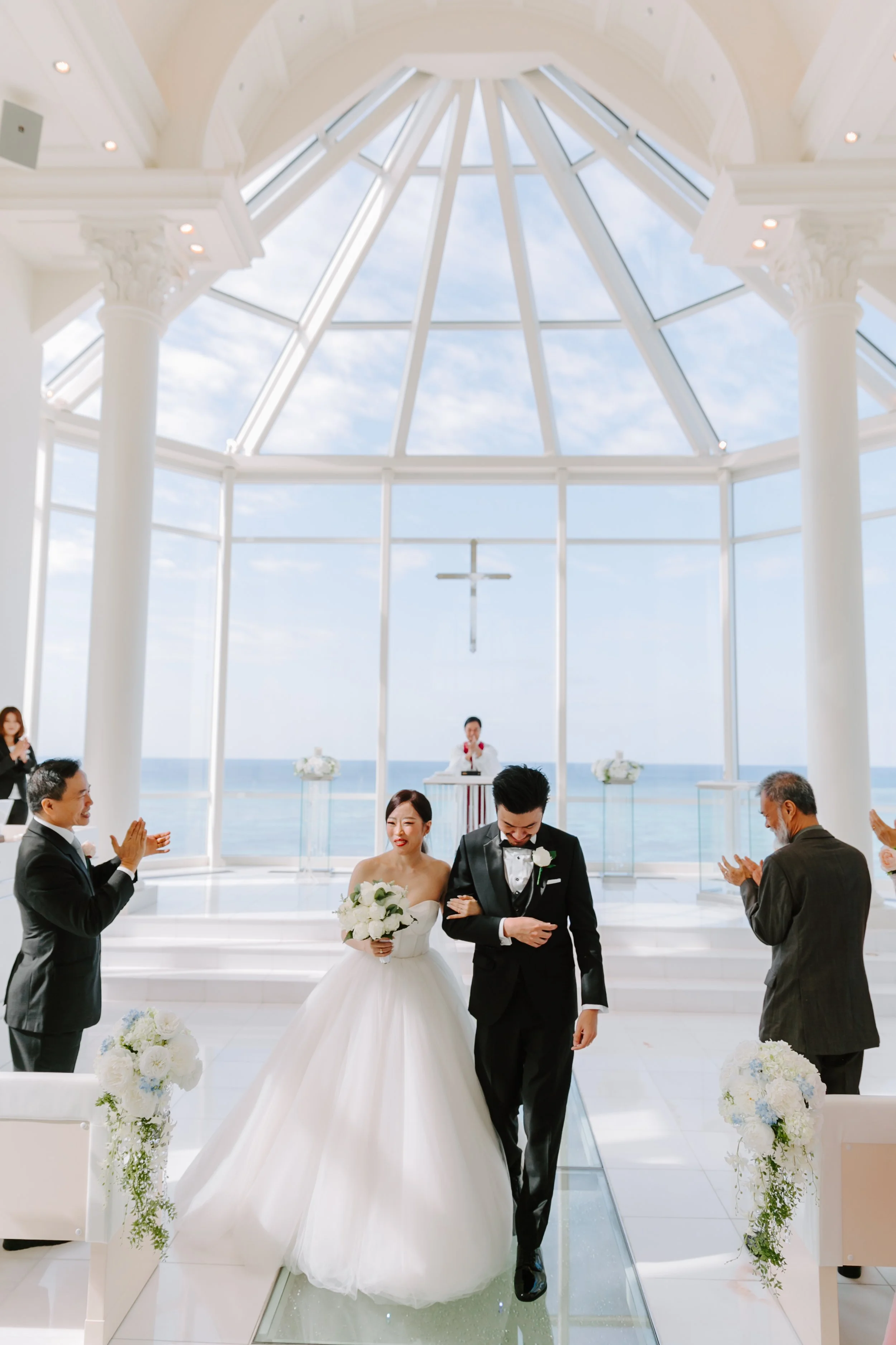 Okinawa Lazor Garden Alivila Chapel | Josh & Chrisanne