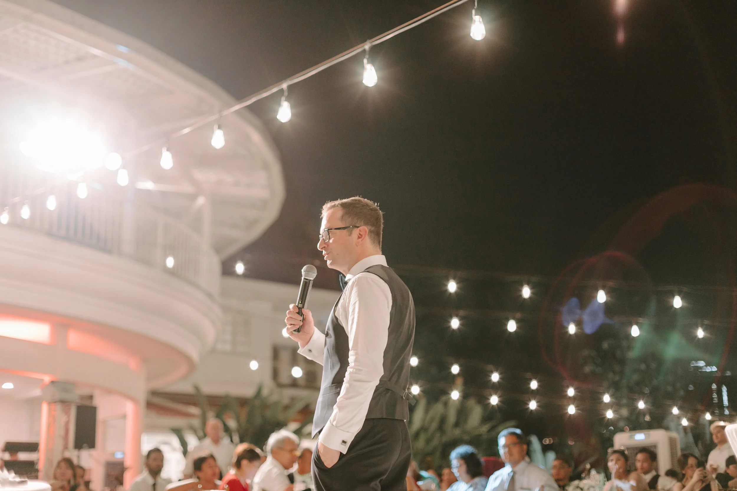 Celebrating Amaury + Joan's Wedding Dinner at The Estate KL.