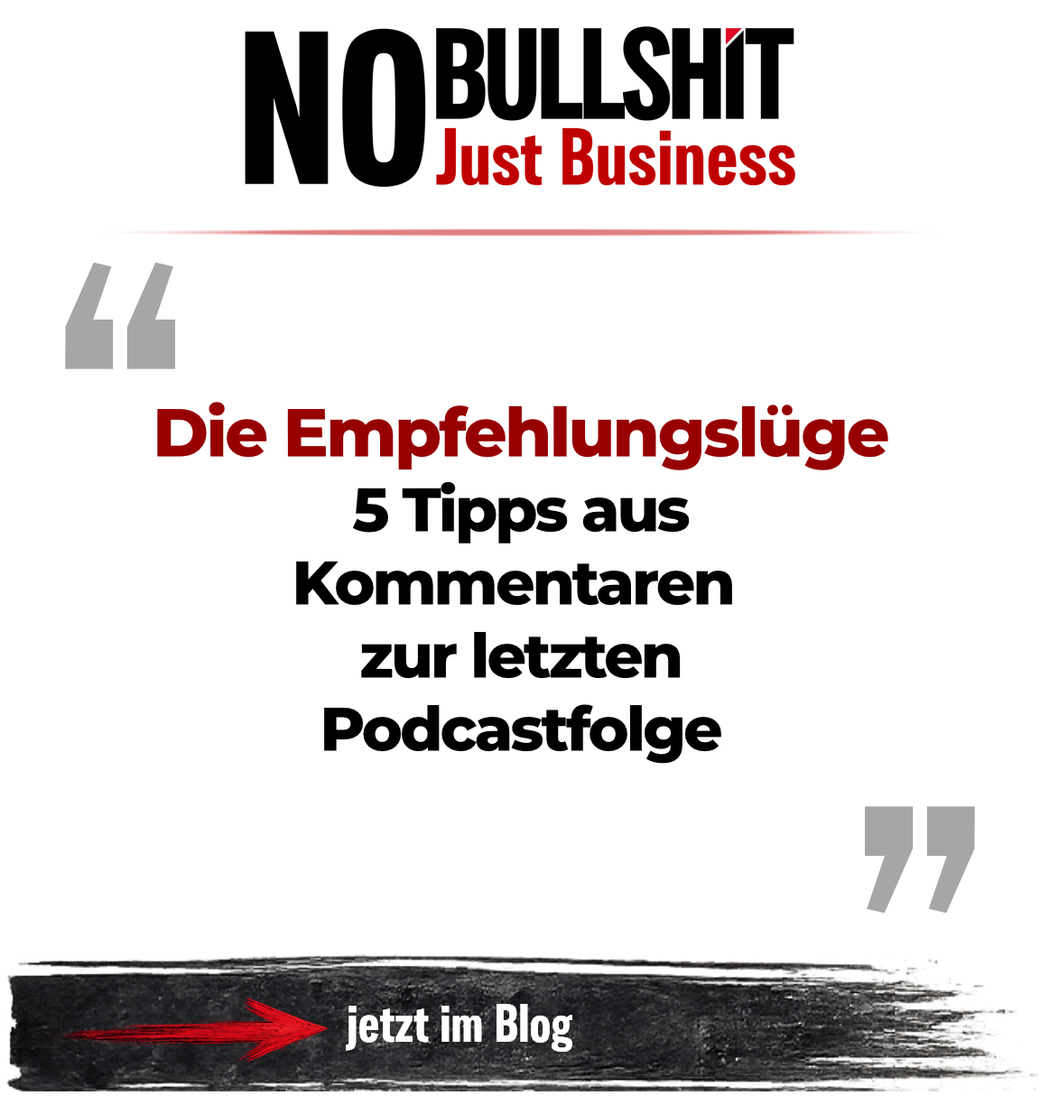 NO Bullshit | Folgenbesprechung zu Folge 002