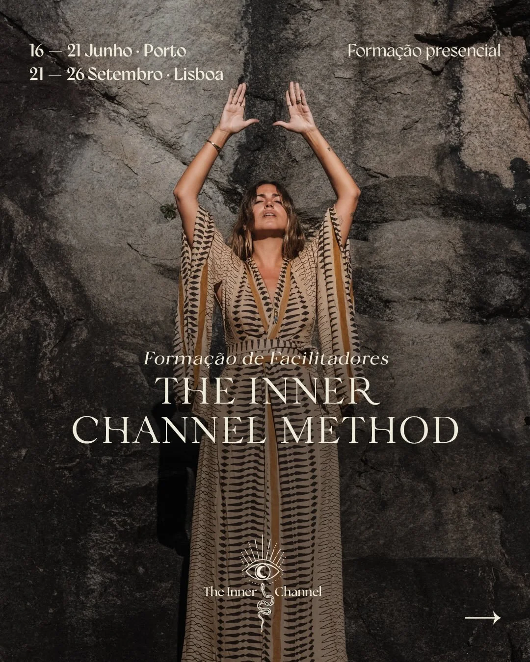 I&rsquo;m so happy to finally share with you what I&rsquo;ve been creating over the past few months ✨
The next dates of my training, born from a place of deep love, presence, and devotion.

This is a very special project, created with an open heart. 