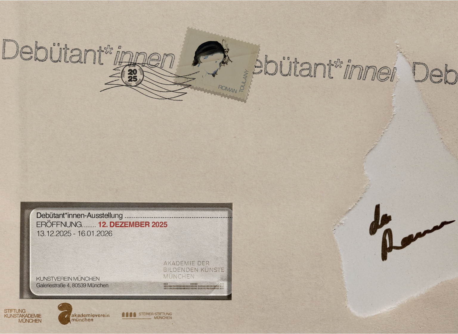 Debütant*innen Ausstellung 2025