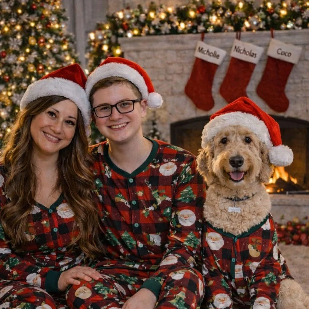 Merry Christmas- Love, Michelle, Nick, &amp; Coco!

#singlemombychoice #iuijourney