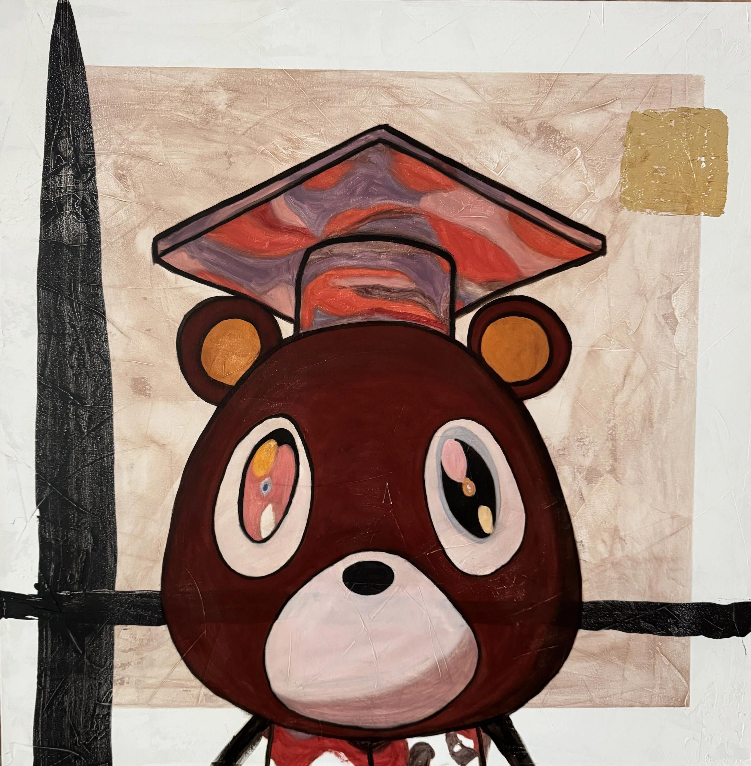 College drop painting