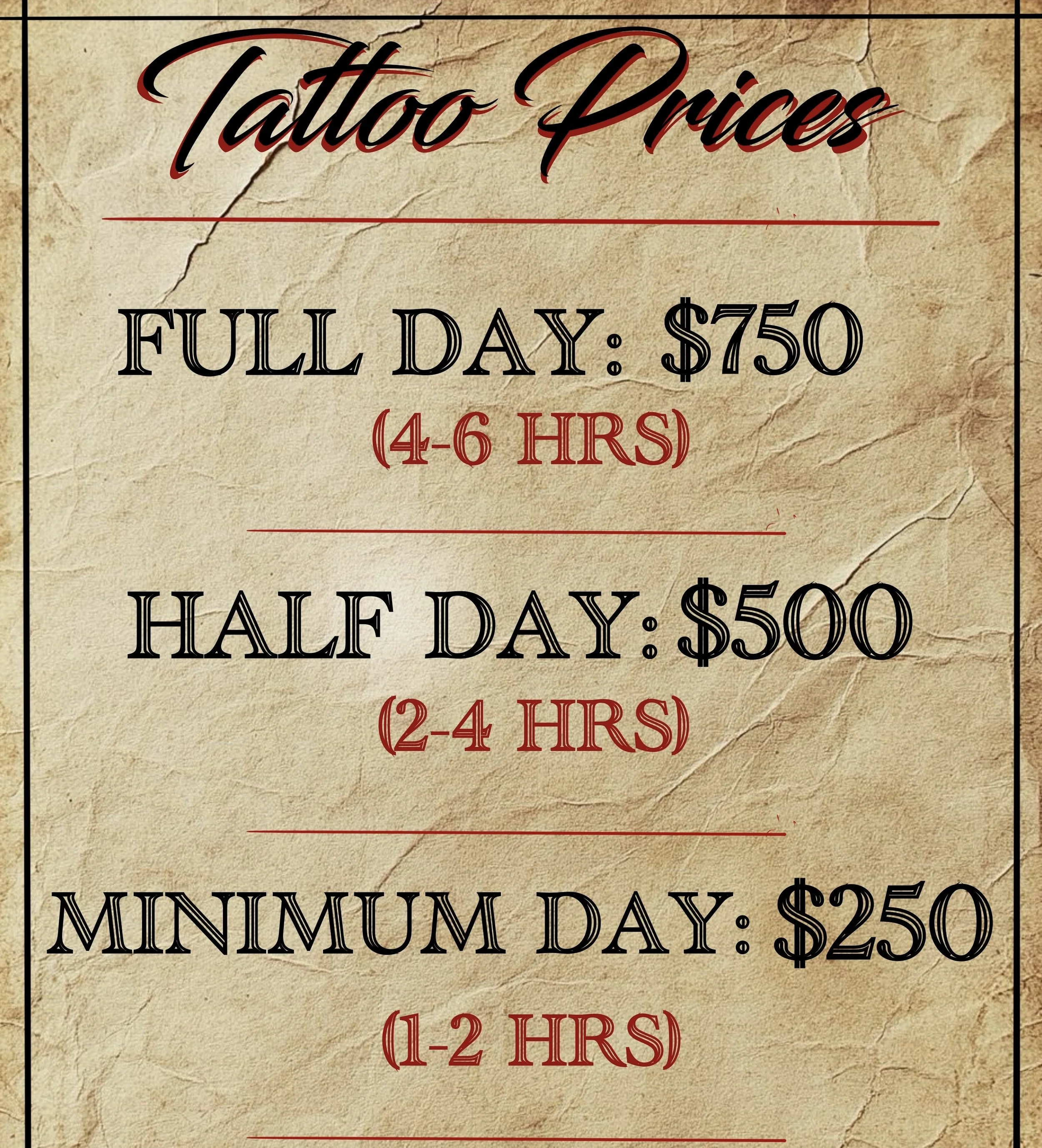 Minimum Day (1-2 HRS)