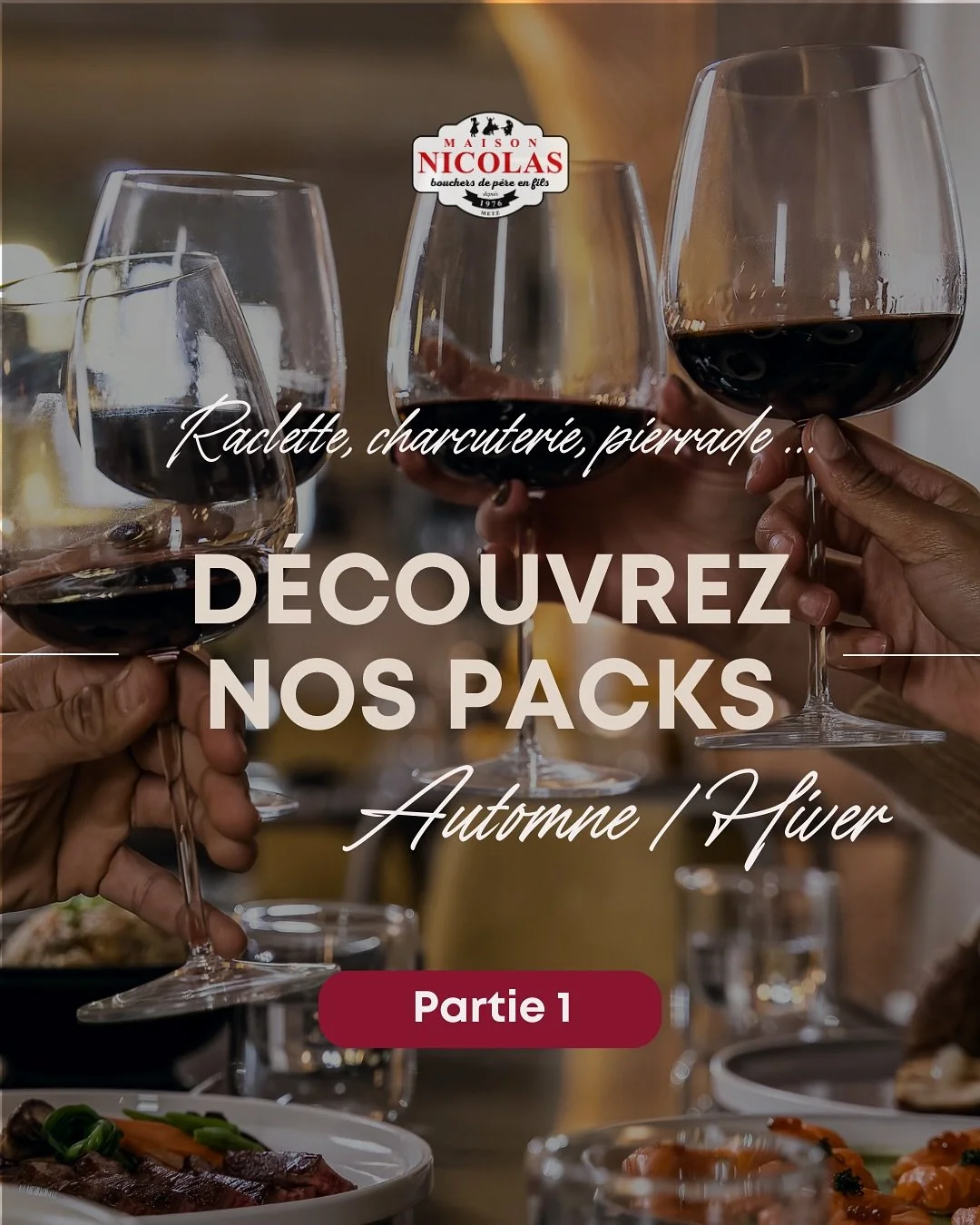 🍂🤎𝐋𝐞𝐬 𝐏𝐚𝐜𝐤𝐬 𝐀𝐮𝐭𝐨𝐦𝐧𝐞 𝐬𝐨𝐧𝐭 𝐚𝐫𝐫𝐢𝐯𝐞́𝐬 ! [𝐏𝐀𝐑𝐓𝐈𝐄 𝟏]

Raclette, choucroute, baeckeoffe&hellip; autant de plats conviviaux qui sentent bon la saison et r&eacute;chauffent les c&oelig;urs.

👉 Nos packs pr&ecirc;ts &agrave;