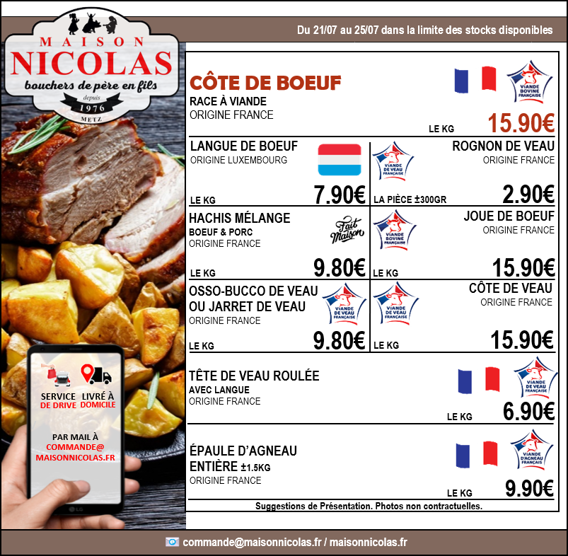 Sélection de la semaine du 21 au 25 juillet