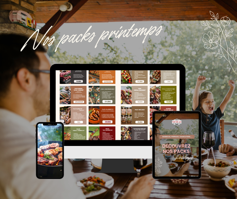 Packs printemps 2026 Maison Nicolas