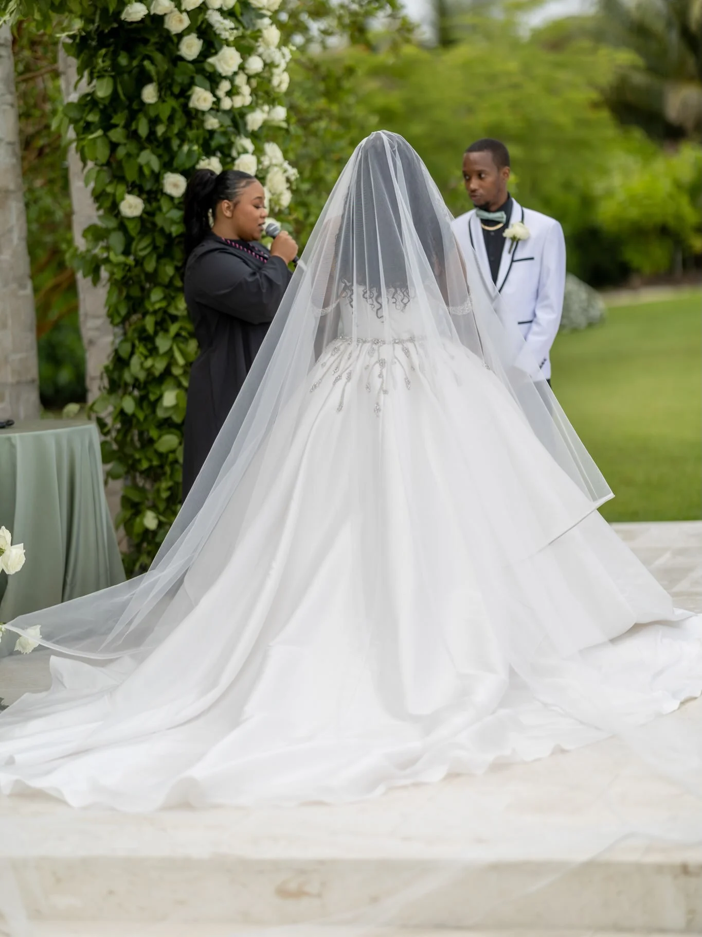 Enjoy the sneak pics . 🌴💍
Congratulations to Kahalia &amp; Anthony on your beautiful destination wedding at White Orchid in Miami. From the heartfelt vows to the unforgettable celebration surrounded by family and friends, every moment was filled wi