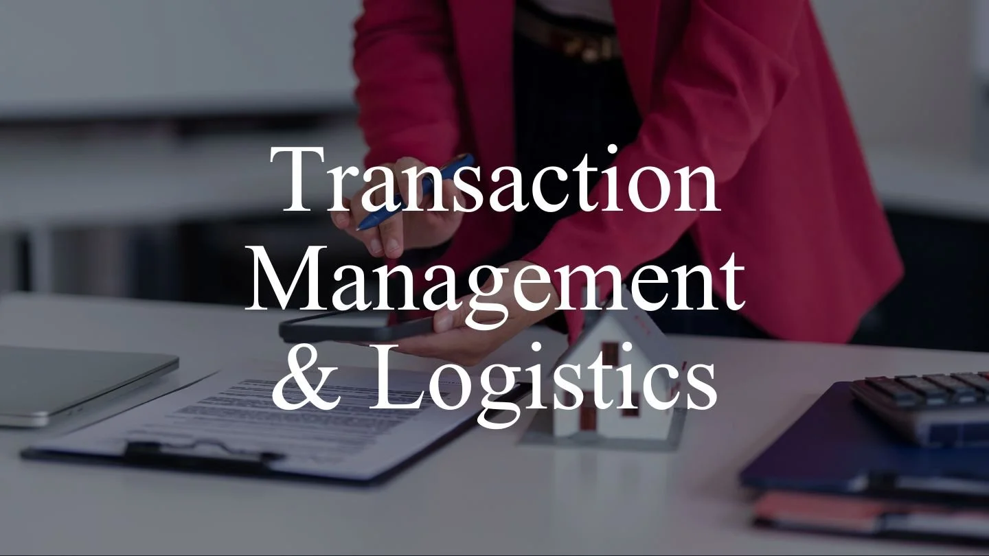 Transaction Management and Logistics