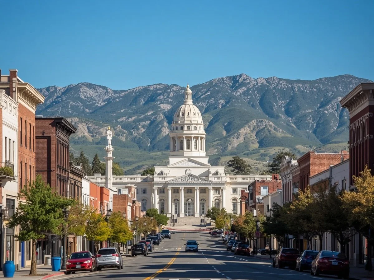 Downtown Carson City Nevada — one of the best places to retire in the West