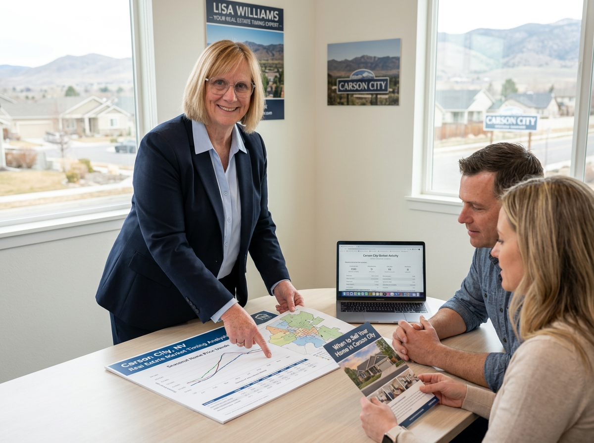 Understanding real estate market timing before selling your home in Carson City Nevada — advice from Lisa Williams