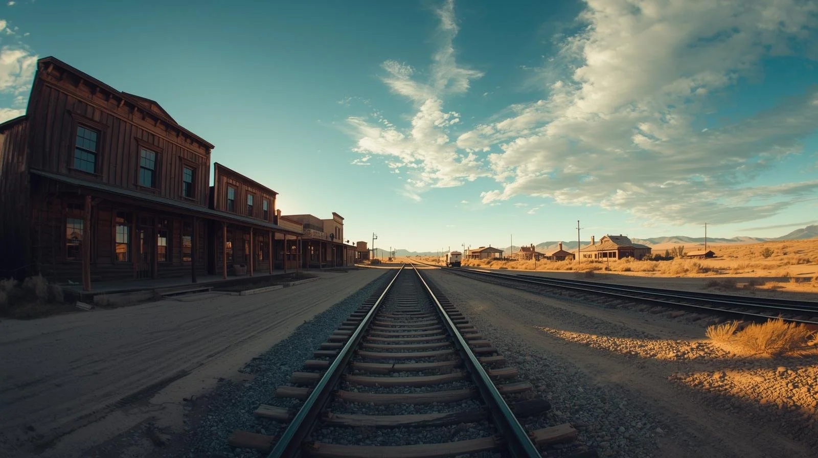 Historic railroad and early settlement in Silver Springs Nevada