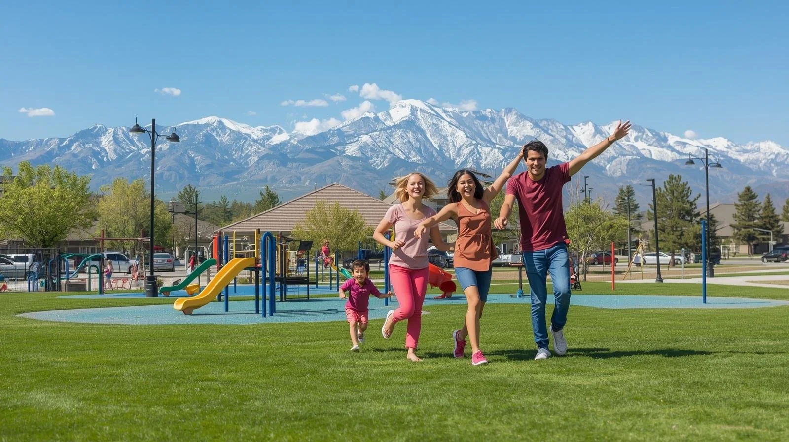 Family enjoying life in Sparks Nevada