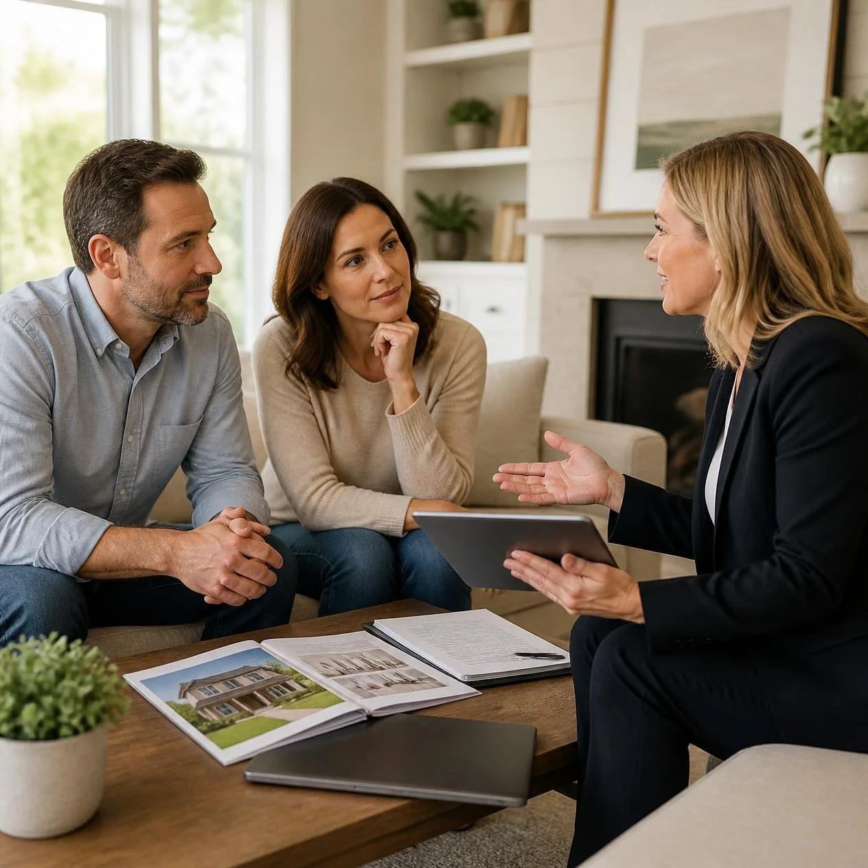 Homeowner interviewing a realtor before selling their house — how to choose the right real estate agent in Carson City Nevada