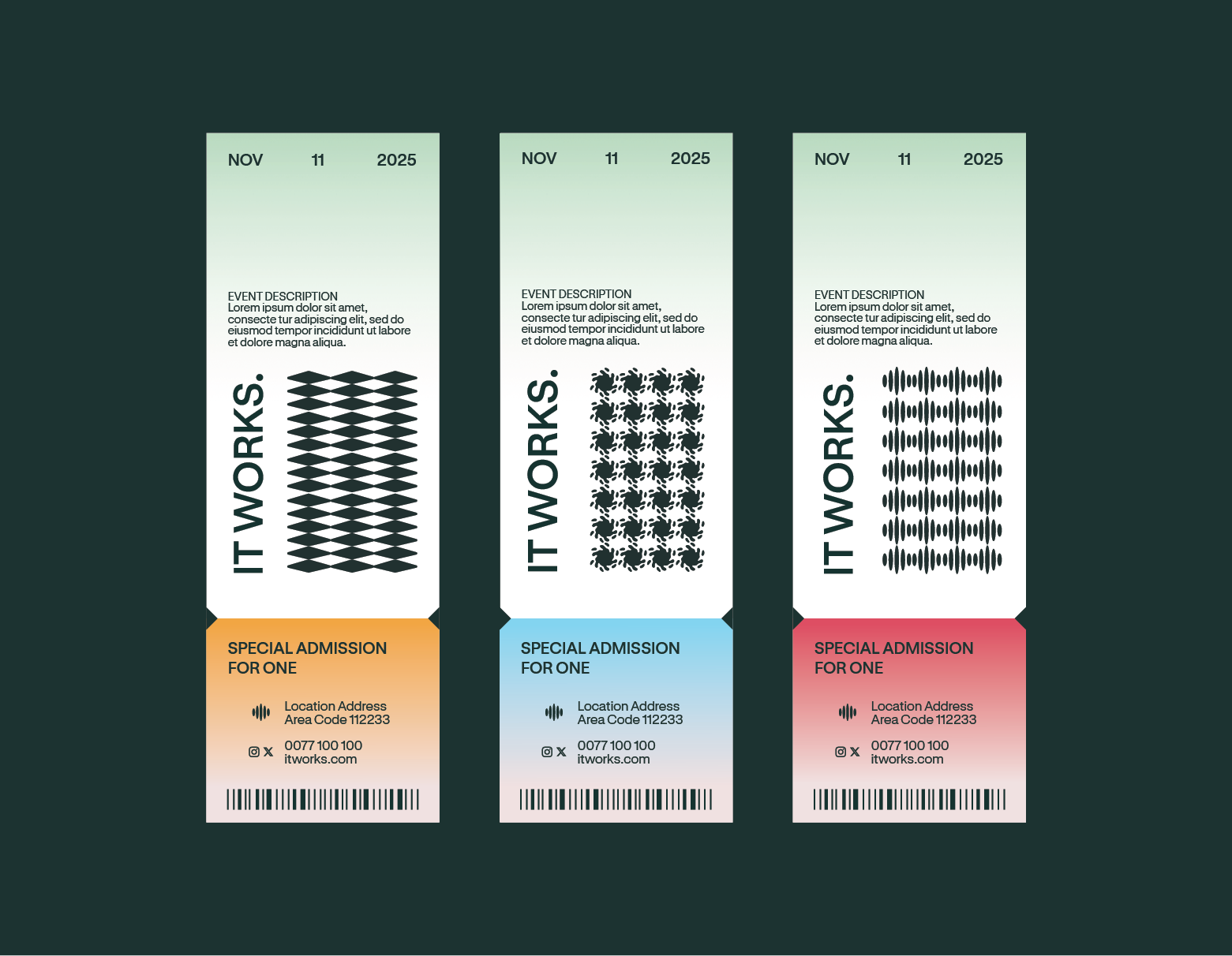 Logos & content substituted with placeholders for client confidentiality.