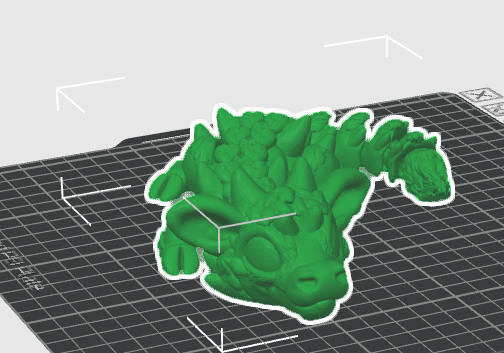 Articulating Baby Cow Dragon