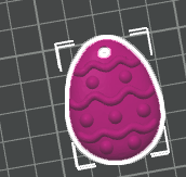 Easter Egg Delight Key Chain