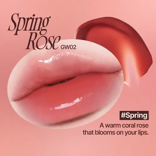 Fwee Rose Obsession Lip Tint - Spring Rose Price 60-dhs