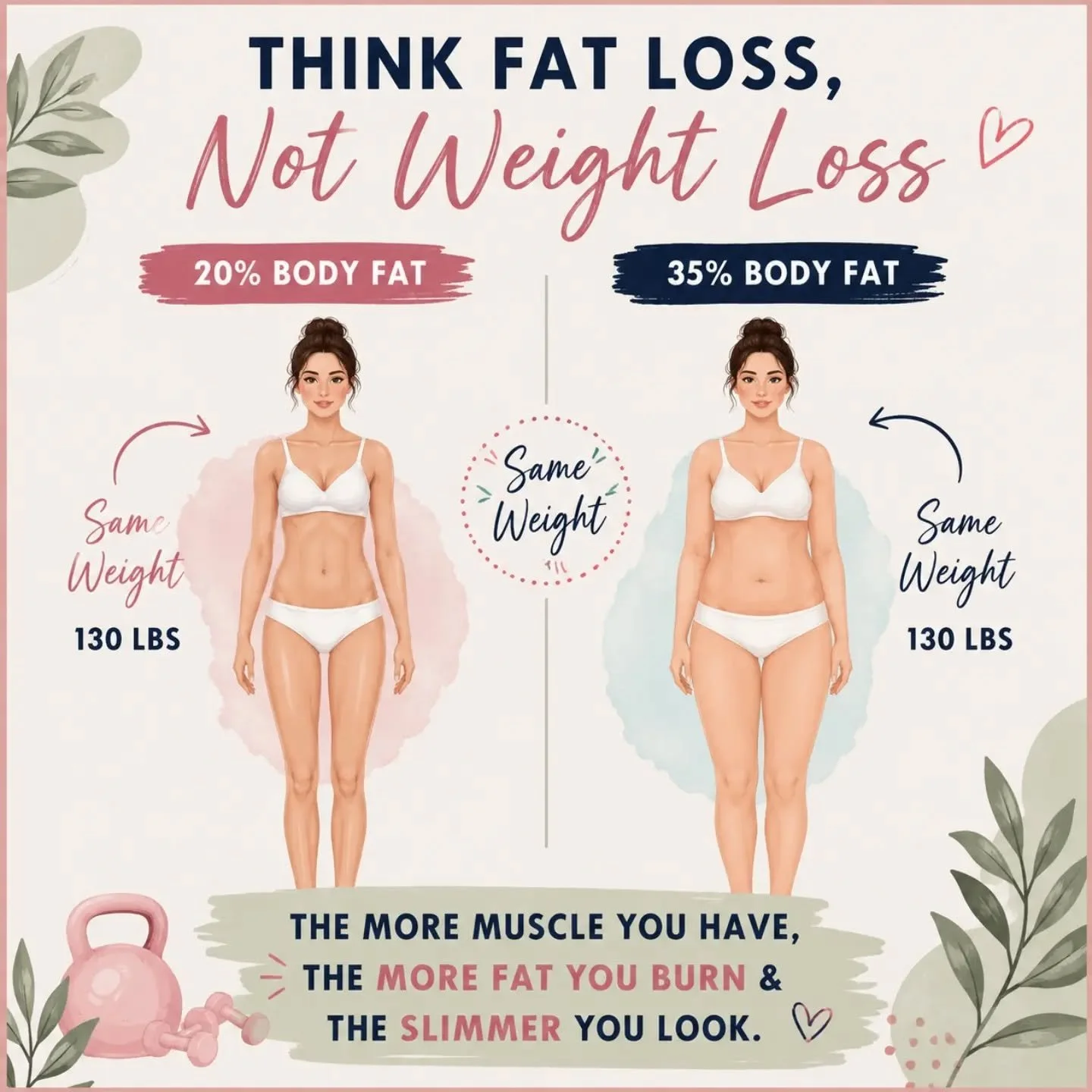 Can we have a little chat about scales? 😅

Honestly, I see so many women get disheartened because the scales have gone up a few pounds overnight.

The truth is, you didn't gain 3&ndash;5lbs of body fat while watching Netflix and eating a normal dinn