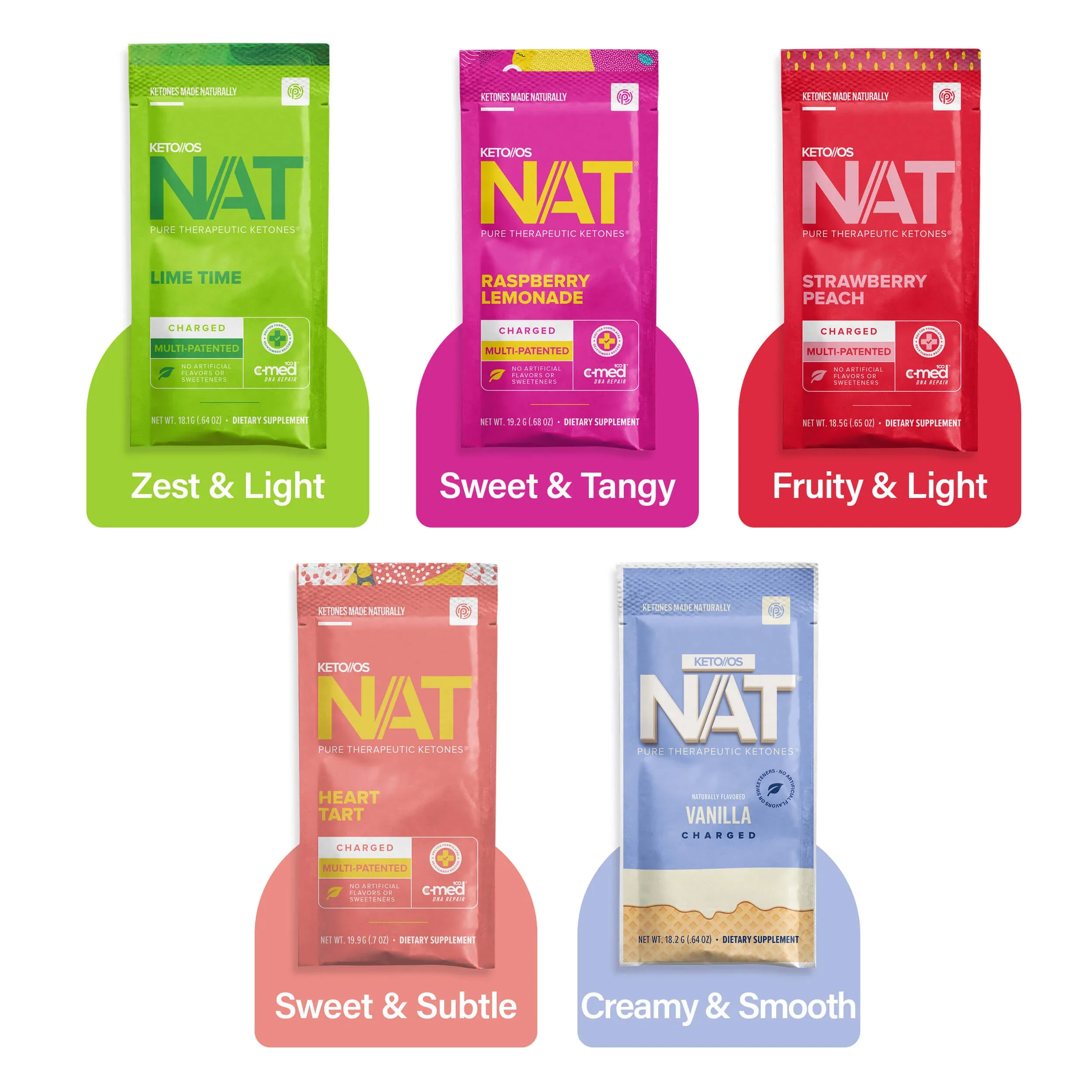 NAT Pure Therapeutic Ketones Price 525Dhs 20 Servings