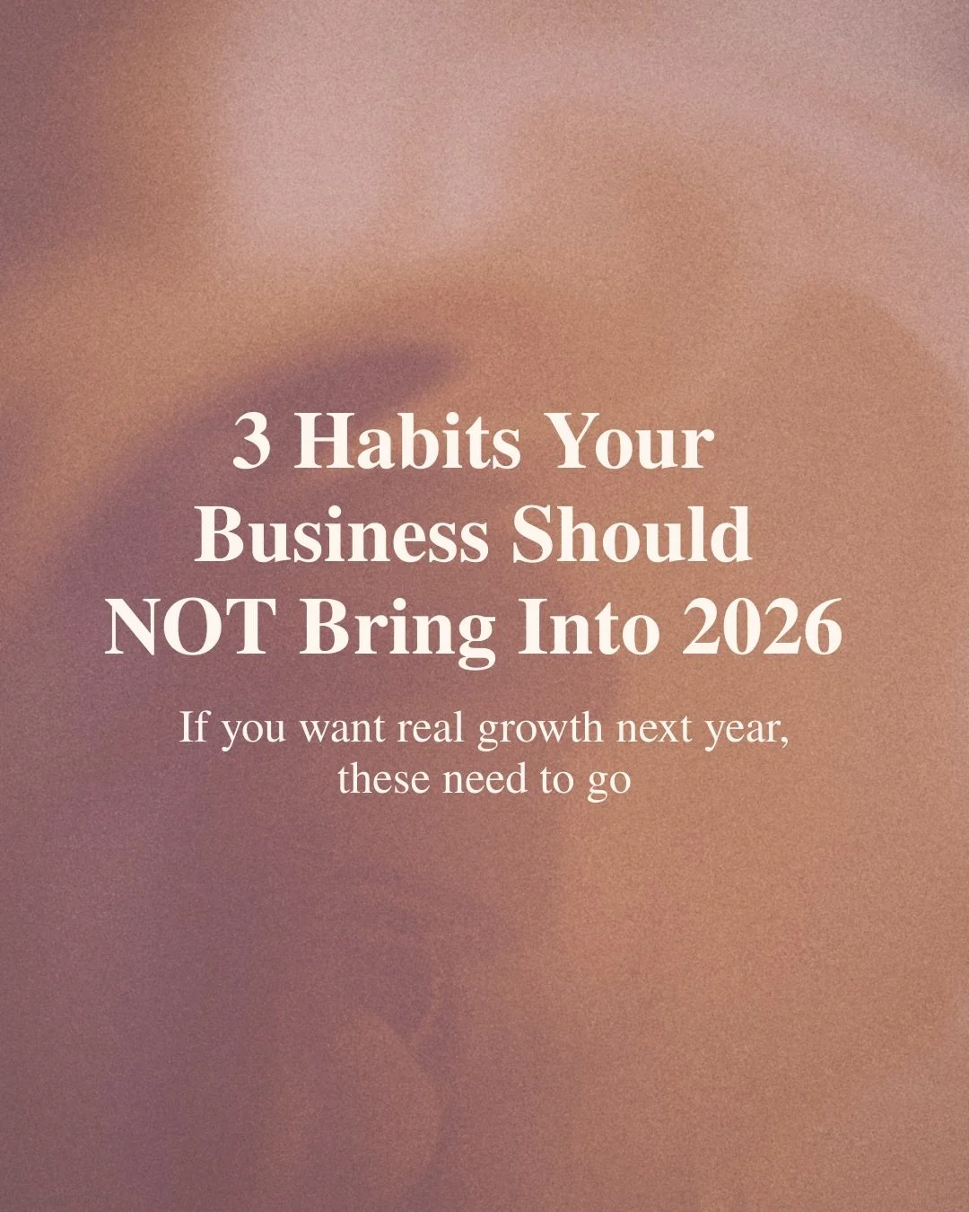 Growth isn&rsquo;t about carrying everything with you
 Sometimes it&rsquo;s about choosing what not to take forward

As we move closer to 2026, this is your reminder that: you don&rsquo;t need to do more, you need better support, clearer structure, a