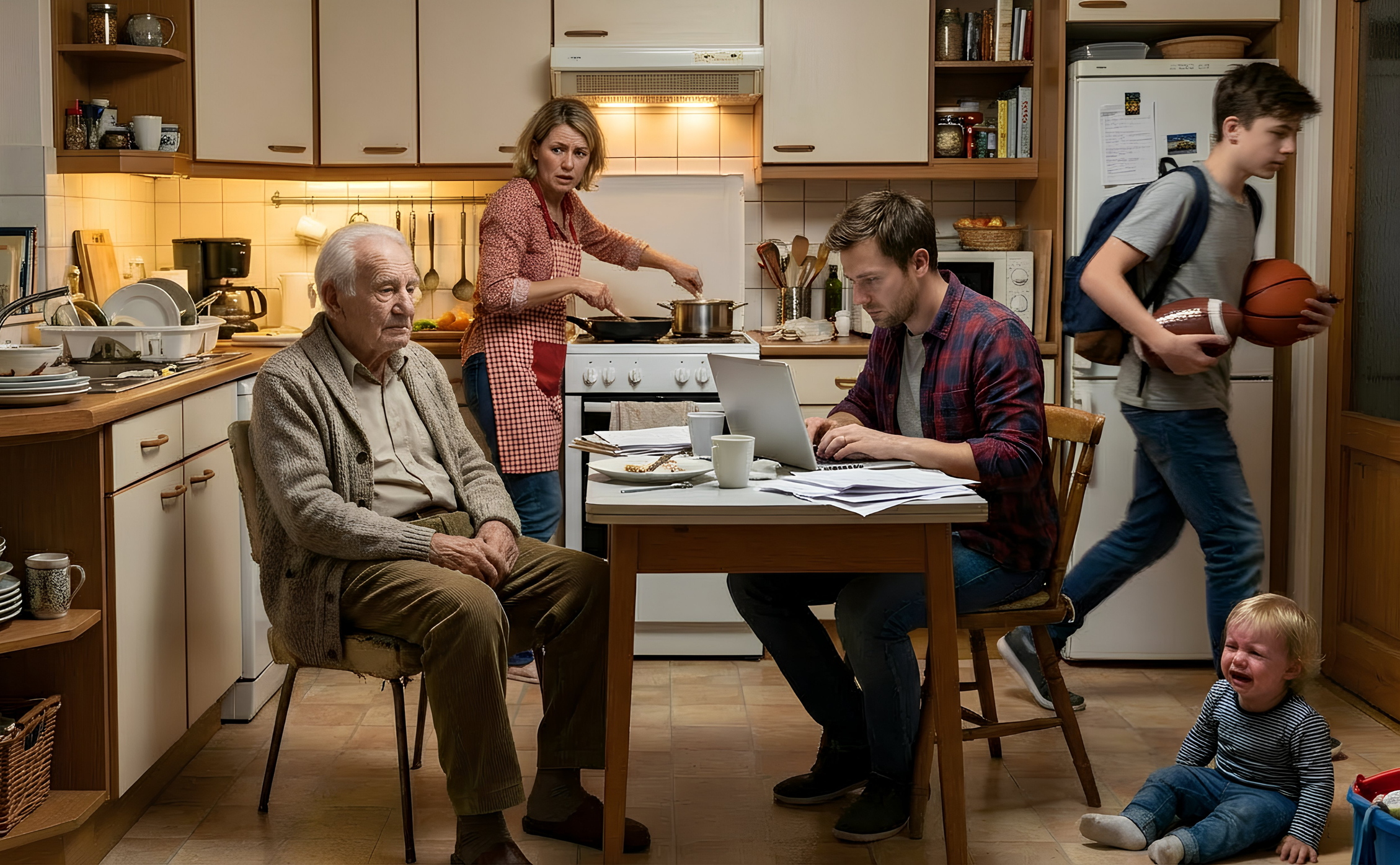 Die emotionale Last für Familien