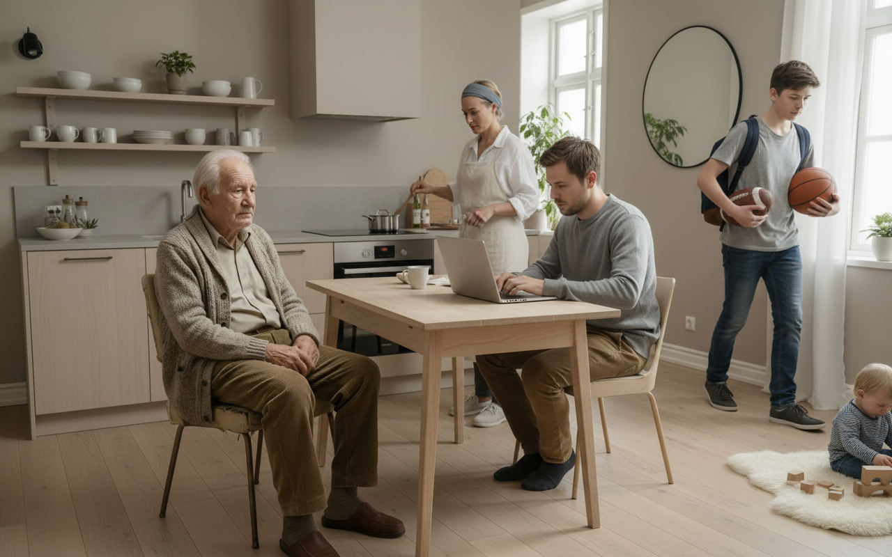 Die emotionale Last für Familien
