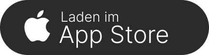 Schaltfläche mit Apple-Logo und der Aufschrift 'Laden im App Store'