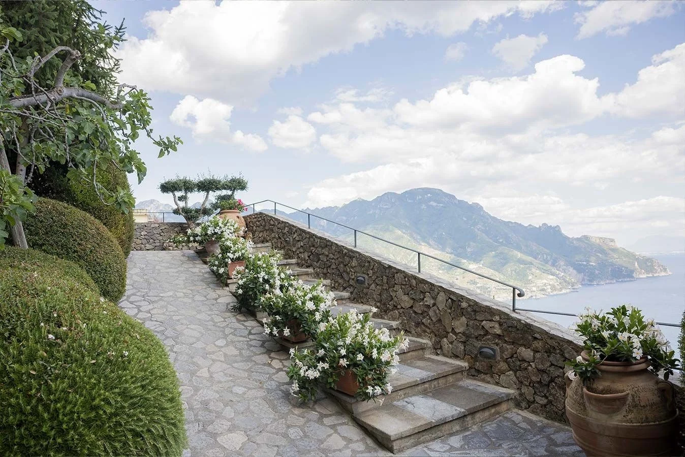 Our private villa cliff-face villa in Ravello