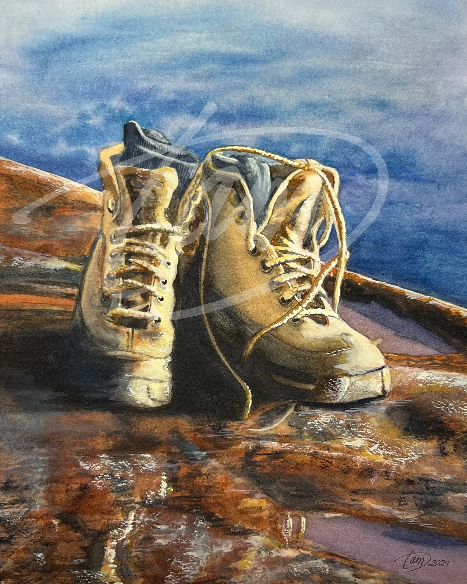   Creekside at Sedona    – On a hike beneath Sedona’s Cathedral Rock, my best friend and I found a single pair of hiking boots left at the edge of Oak Creek—no one around. Were they forgotten? A dare? A mystery? My friend snapped a photo that kept us