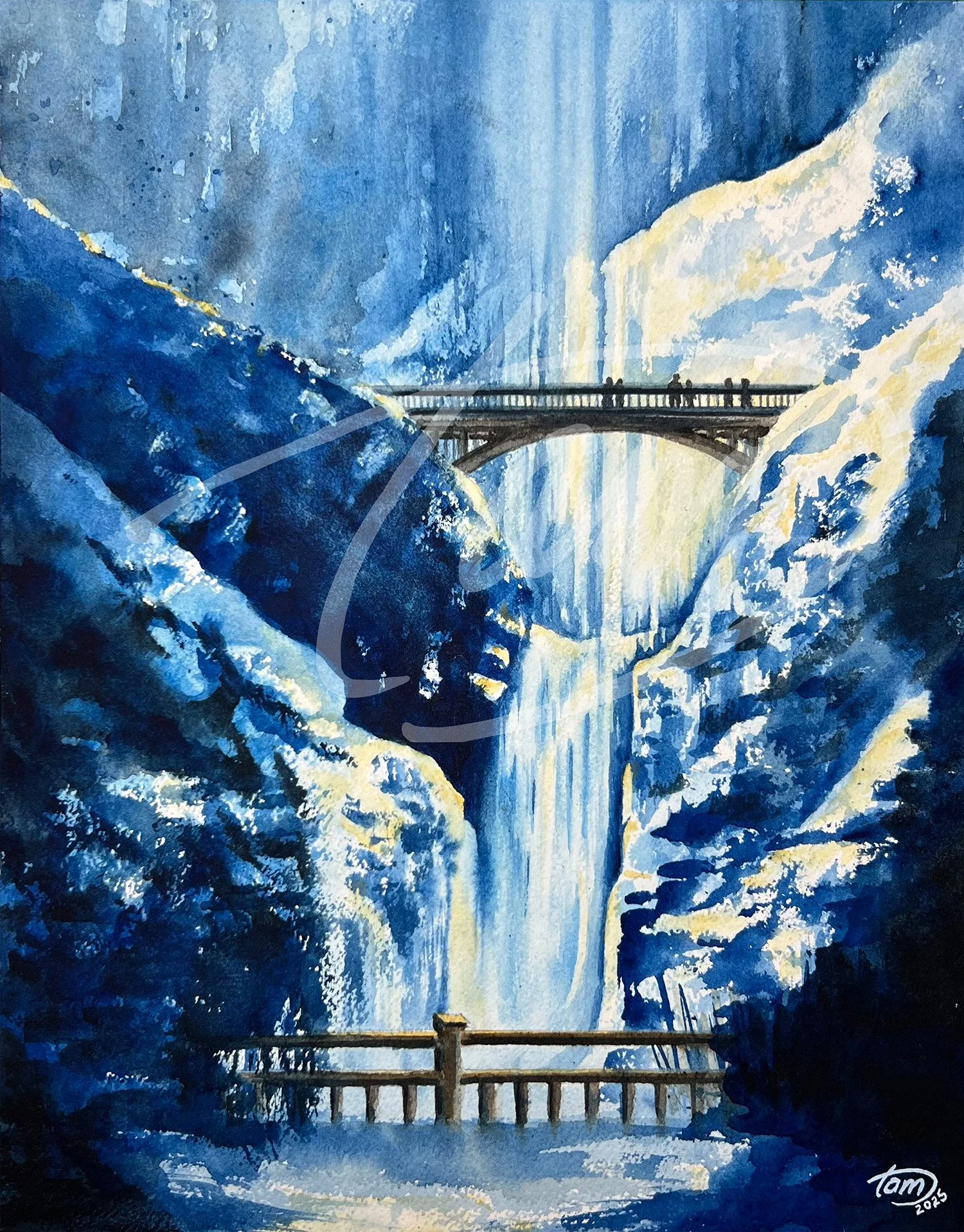   Multnomah Falls, Reimagined   – In the early 2000s, I lived in Oregon and Multnomah Falls was a favorite destination. From lush Pacific Northwest foliage to breathtaking waterfalls and architecturally interesting bridges, the region was a veritable