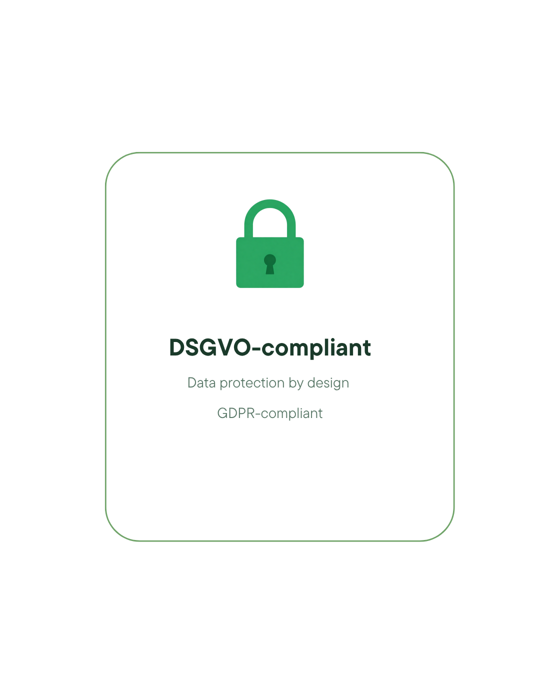 DSGVO GDPR compliant