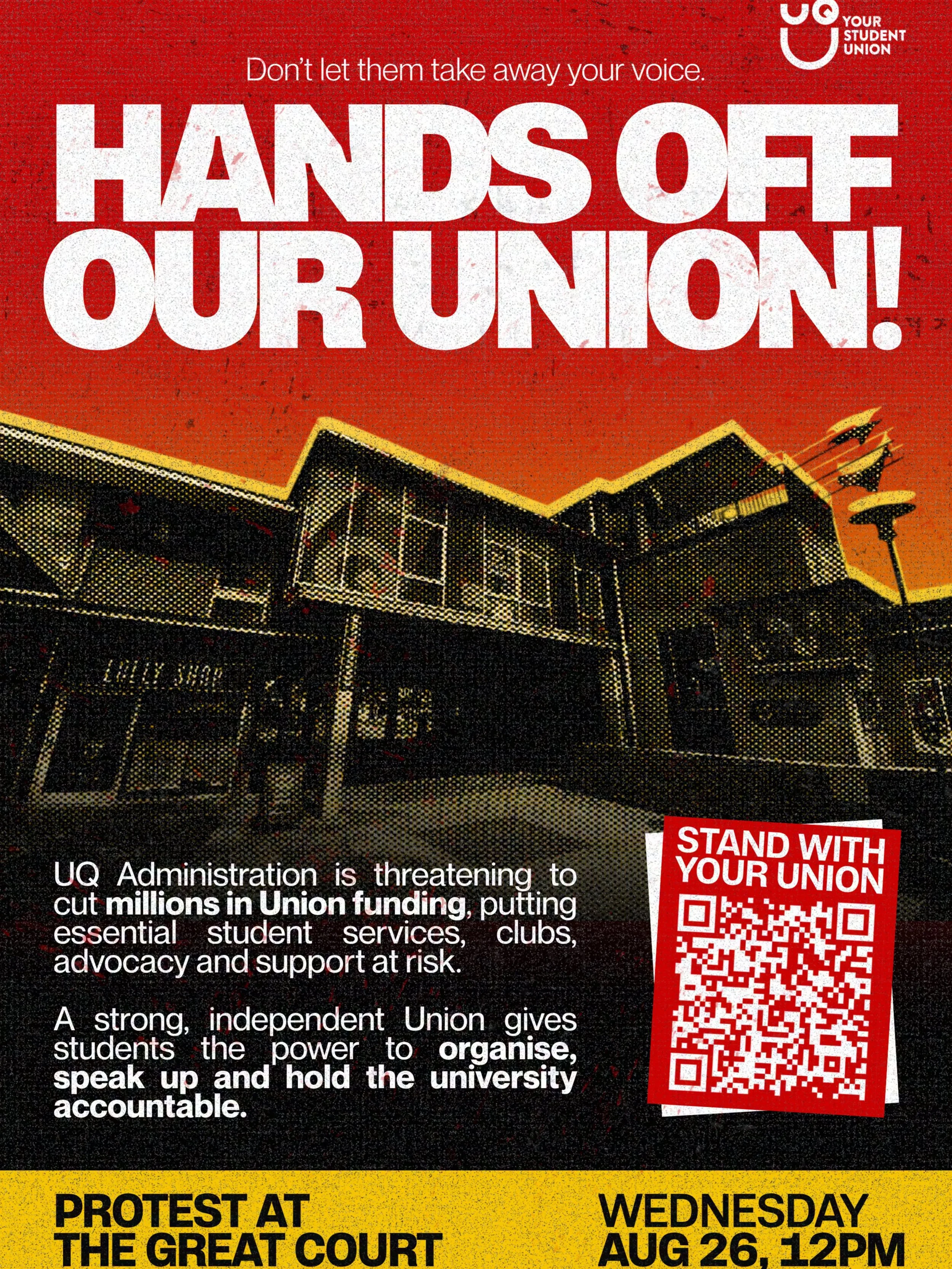 Hands off the UQU!